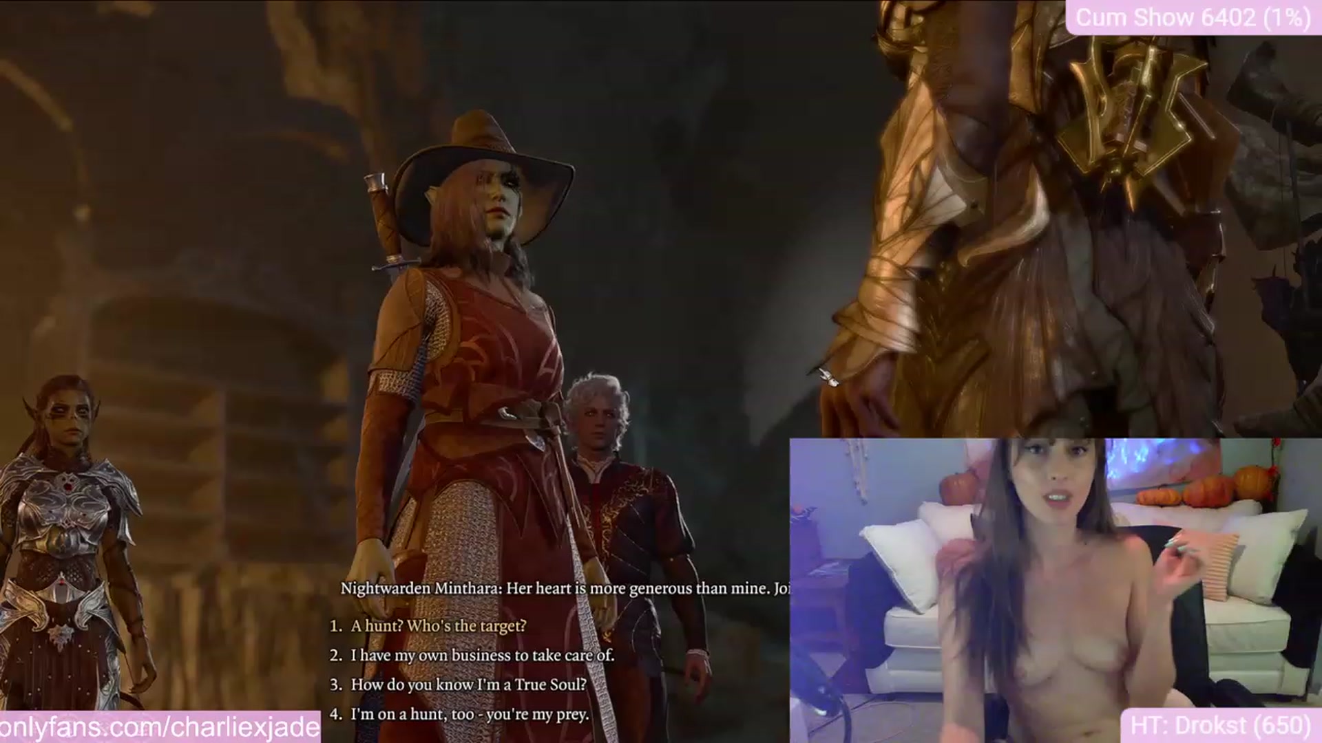 Gallery image thumbnail from Charliexjade's myfreecams stream on, 10/05/2023, 06:38 image 2 of 20