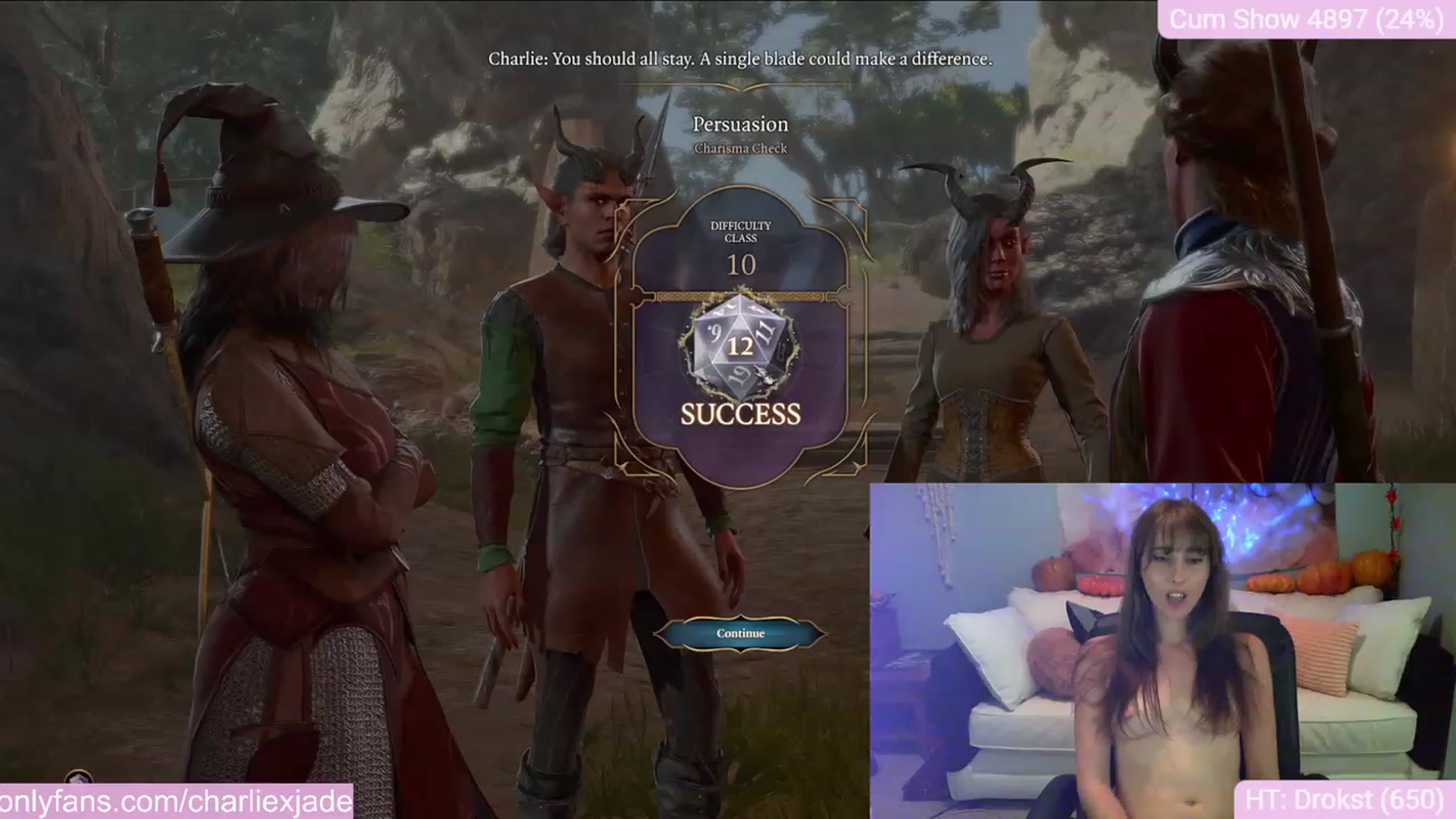 Gallery image thumbnail from Charliexjade's myfreecams stream on, 10/05/2023, 06:38 image 13 of 20