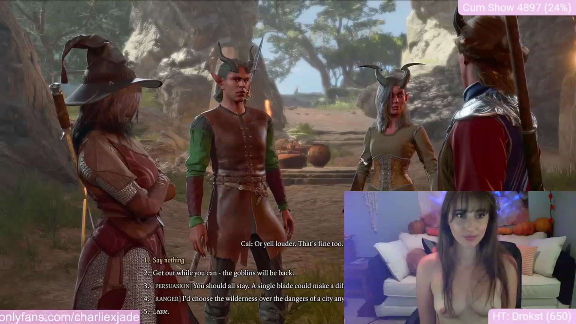 Gallery image thumbnail from Charliexjade's myfreecams stream on, 10/05/2023, 06:38 image 12 of 20