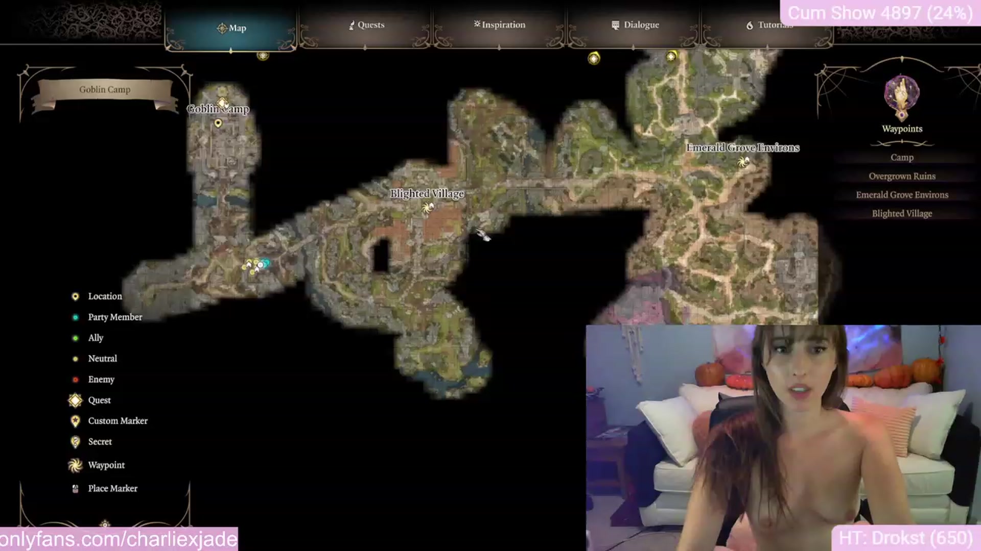 Gallery image thumbnail from Charliexjade's myfreecams stream on, 10/05/2023, 06:38 image 19 of 20