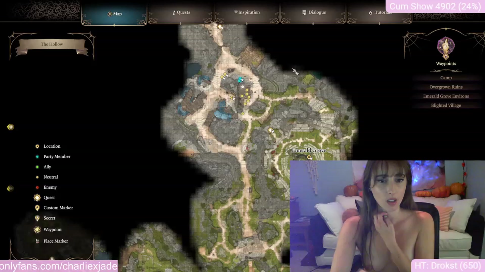 Gallery image thumbnail from Charliexjade's myfreecams stream on, 10/05/2023, 06:38 image 11 of 20