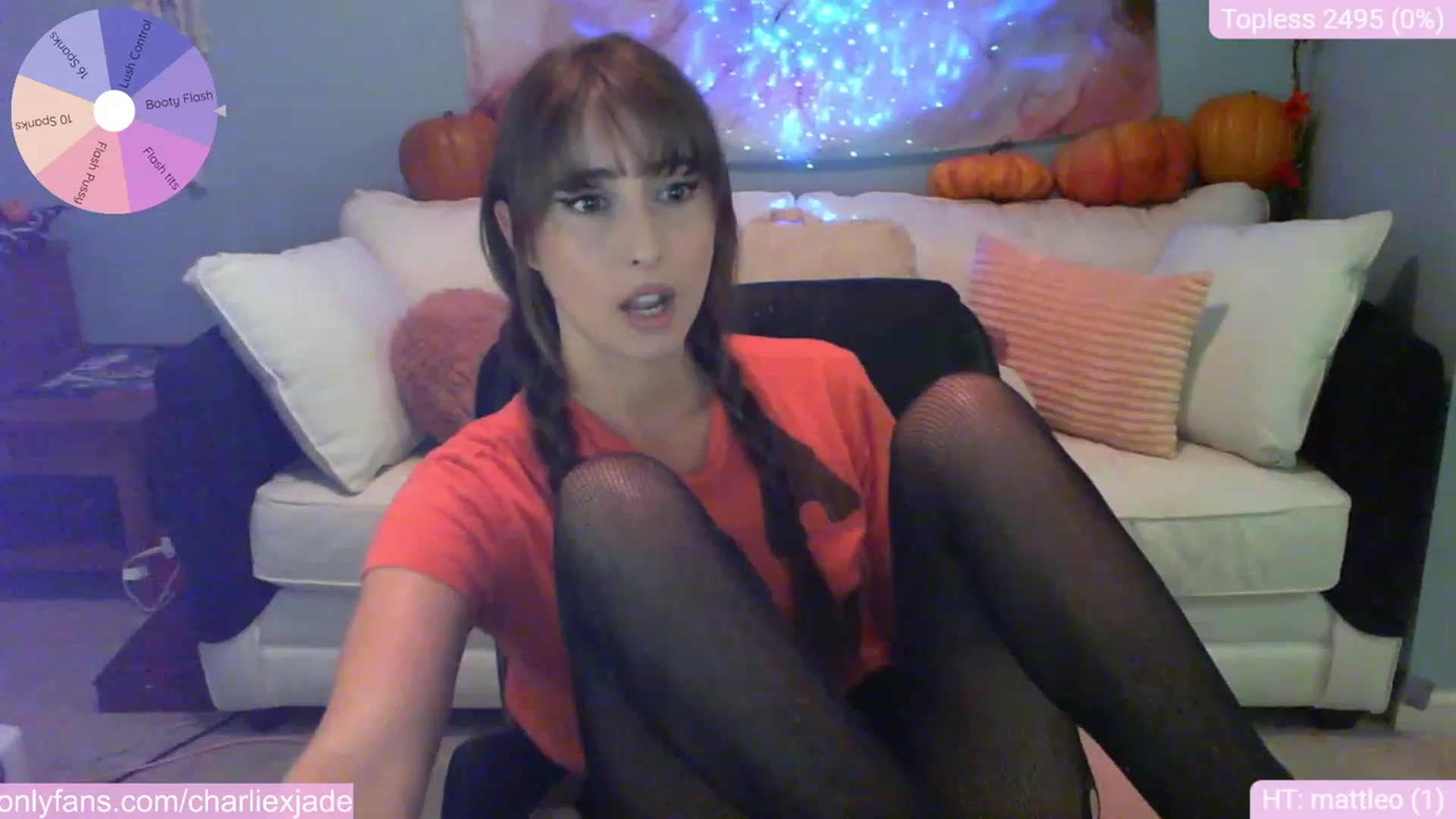 Gallery image thumbnail from Charliexjade's myfreecams stream on, 10/05/2023, 19:17 image 7 of 20