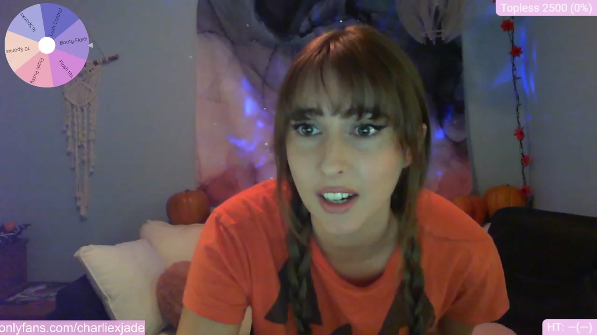 Gallery image thumbnail from Charliexjade's myfreecams stream on, 10/05/2023, 19:17 image 1 of 20