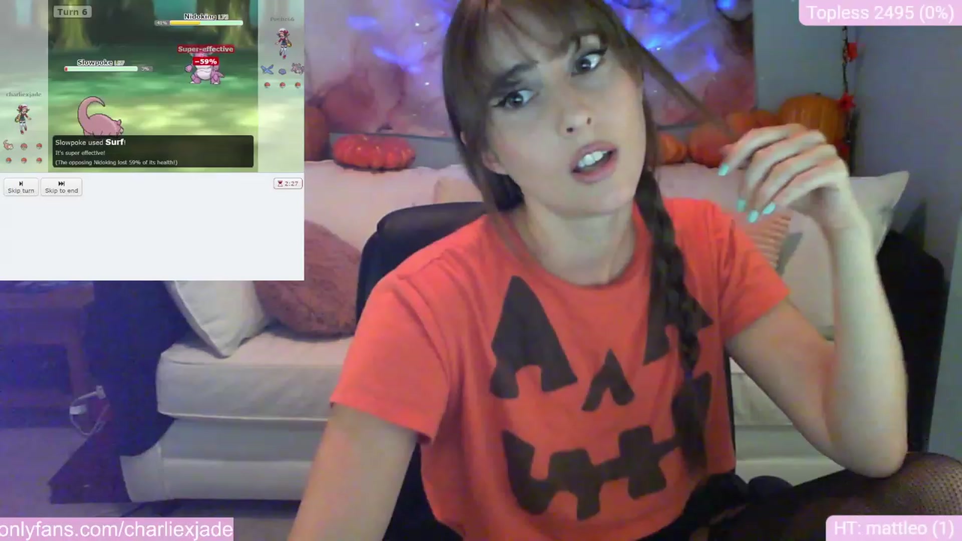 Gallery image thumbnail from Charliexjade's myfreecams stream on, 10/05/2023, 19:17 image 12 of 20