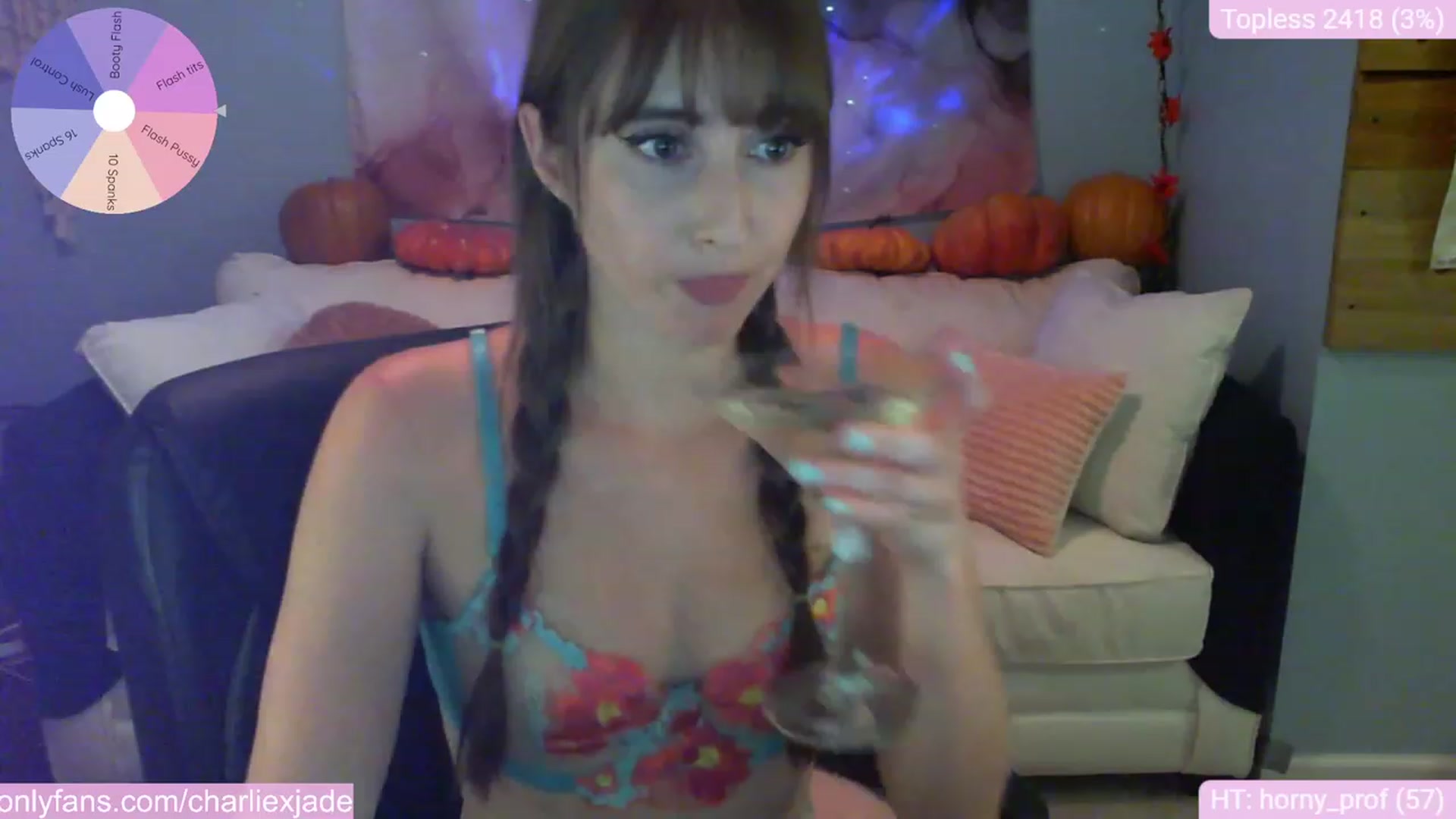 Gallery image thumbnail from Charliexjade's myfreecams stream on, 10/12/2023, 04:18 image 5 of 20