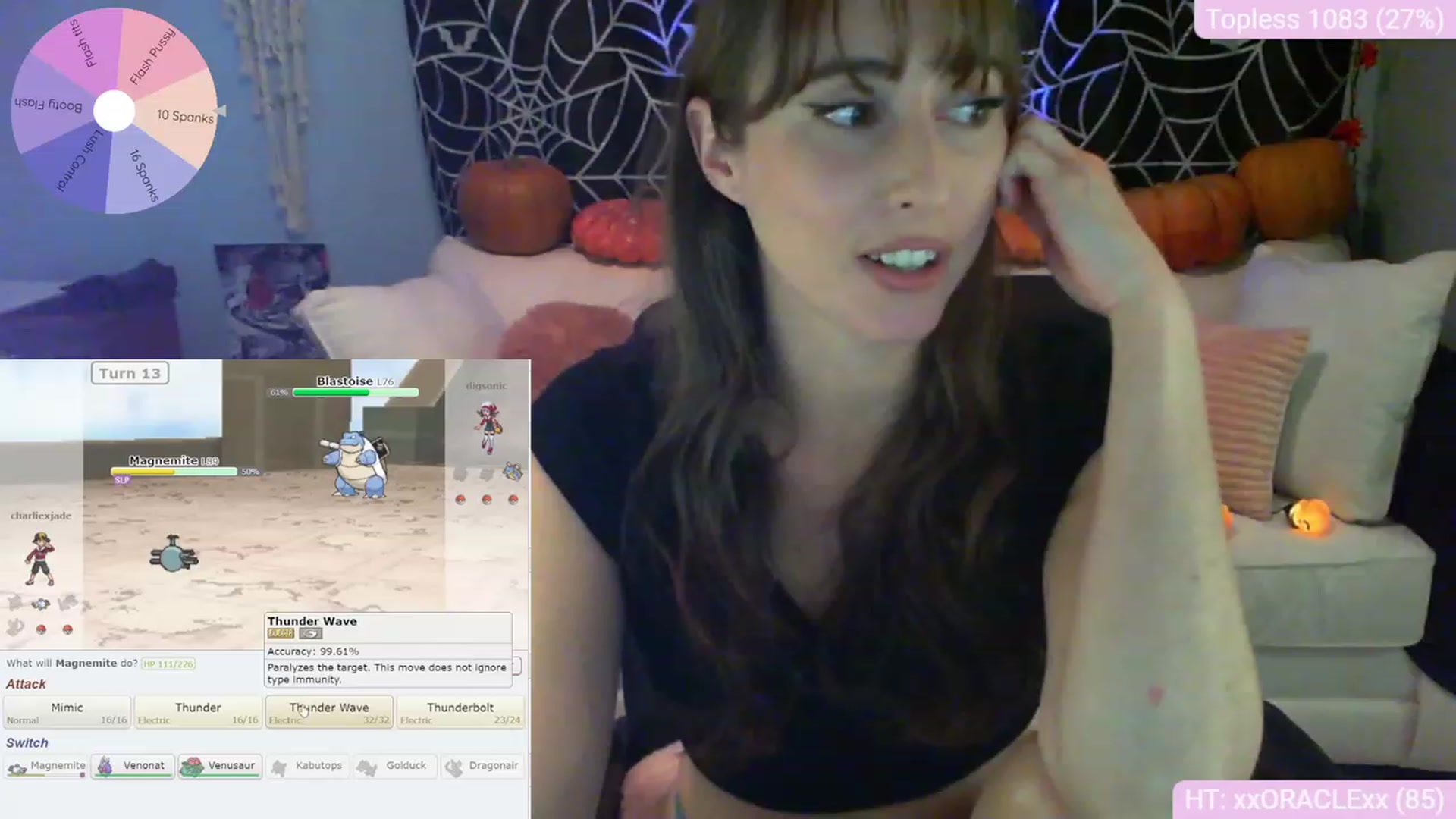 Gallery image thumbnail from Charliexjade's myfreecams stream on, 10/19/2023, 17:37 image 17 of 20