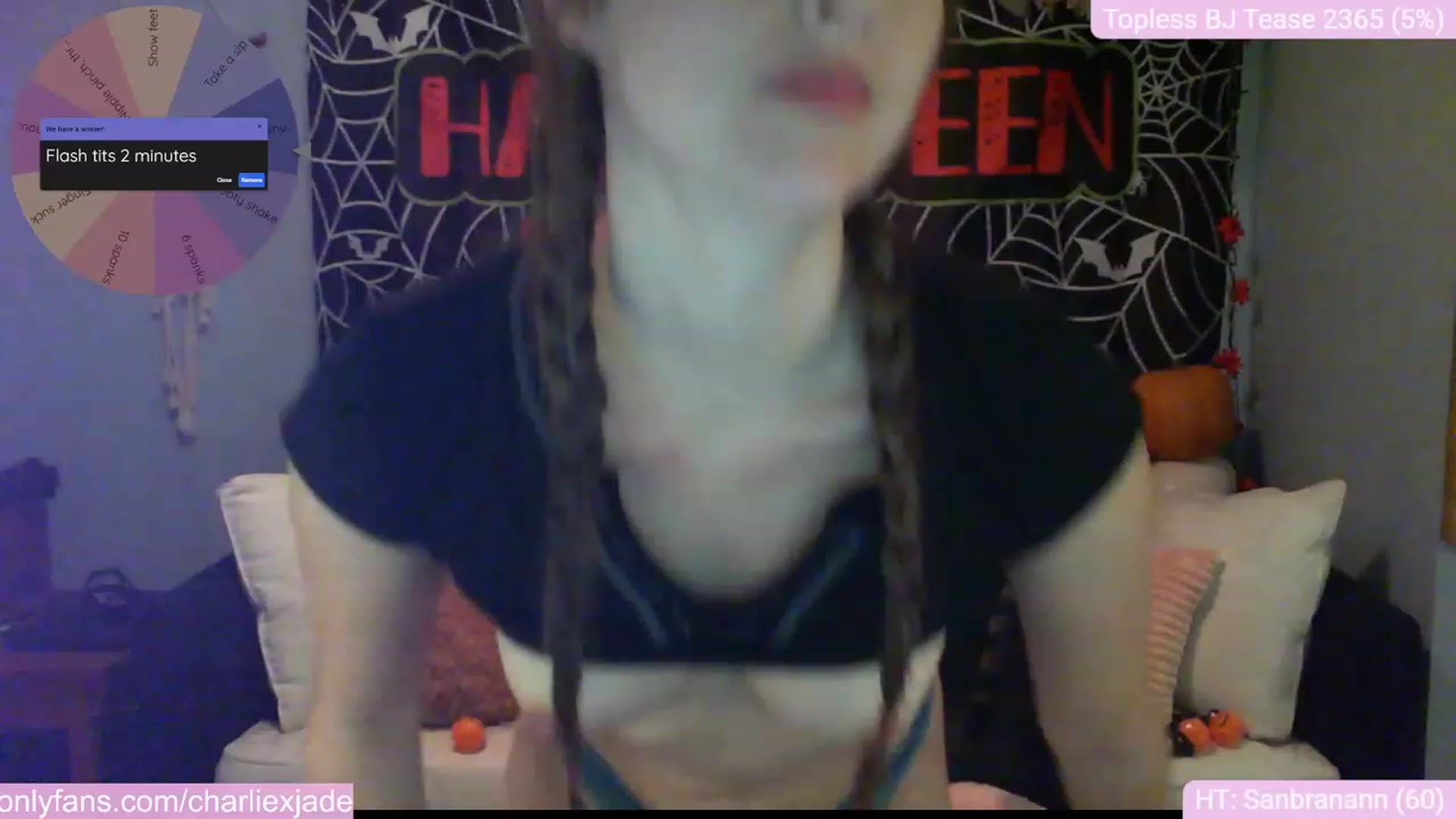 Gallery image thumbnail from Charliexjade's myfreecams stream on, 10/30/2023, 01:37 image 1 of 20