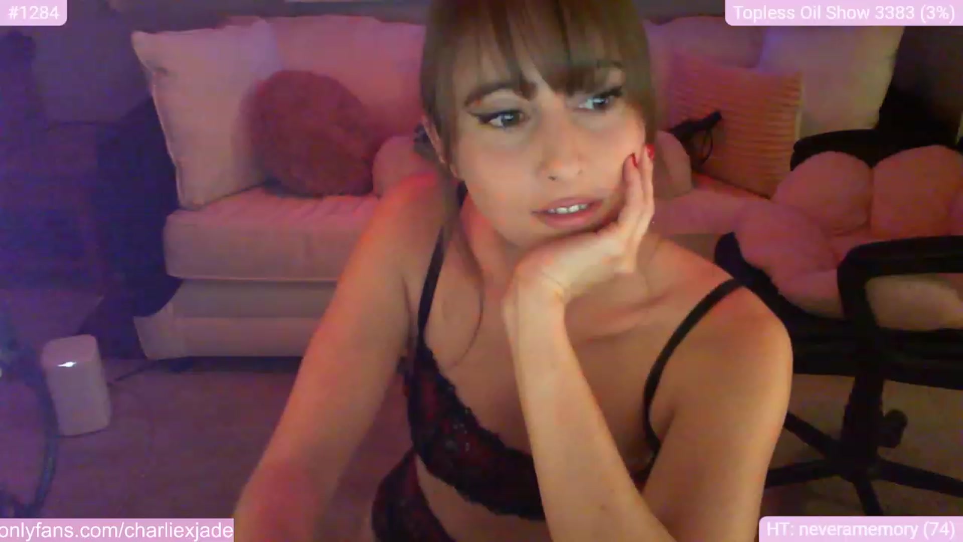 Gallery image thumbnail from Charliexjade's myfreecams stream on, 11/09/2023, 02:53 image 4 of 20