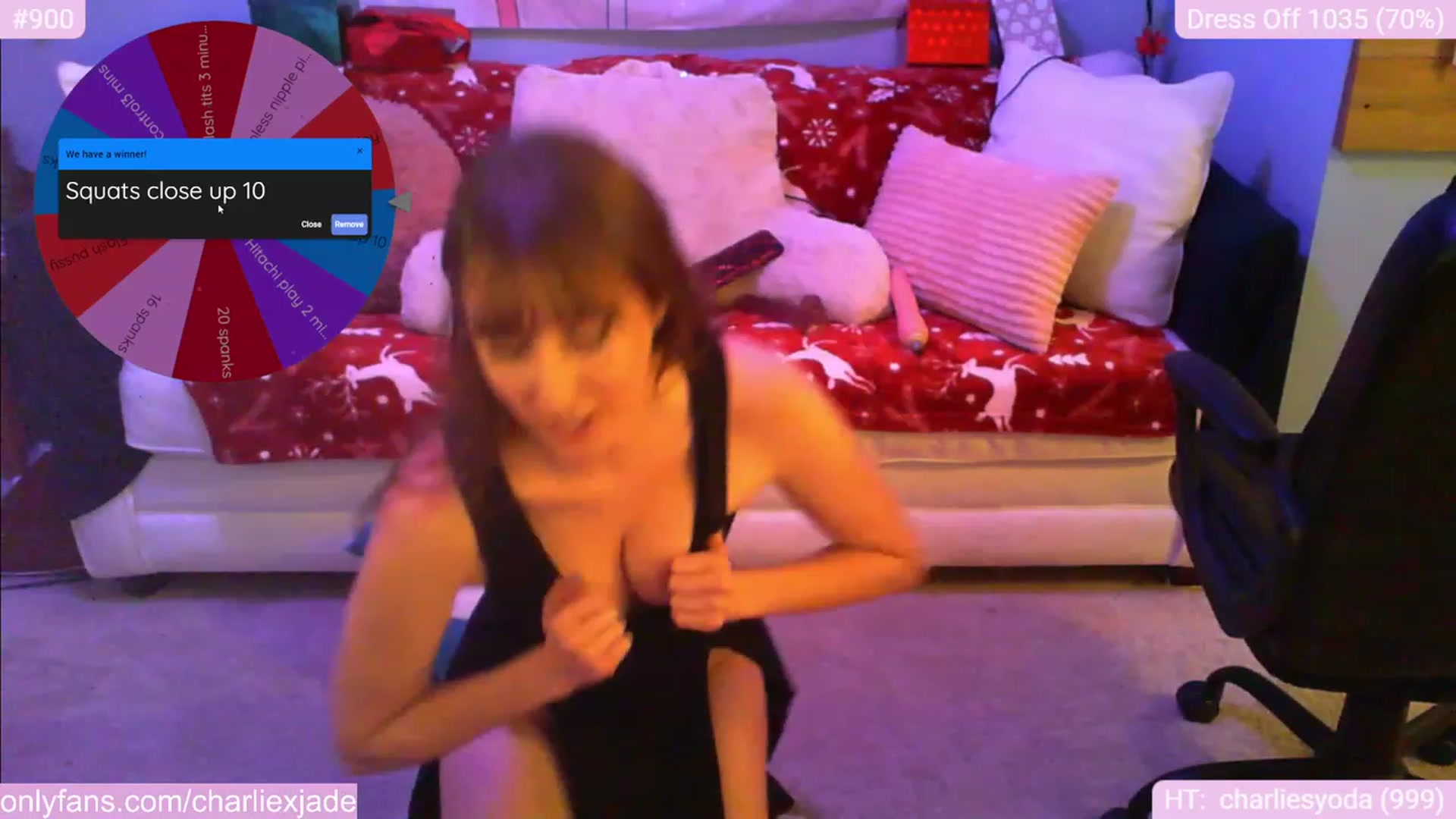 Gallery image thumbnail from Charliexjade's myfreecams stream on, 12/18/2023, 02:41 image 11 of 20