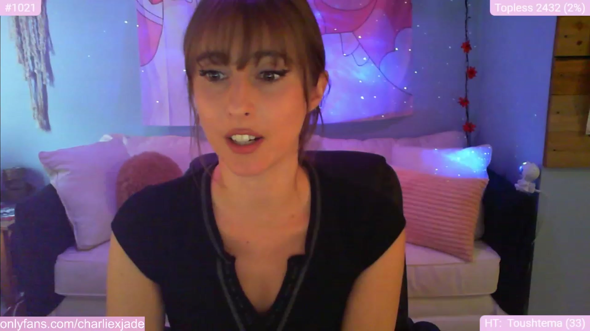 Gallery image thumbnail from Charliexjade's myfreecams stream on, 01/08/2024, 18:03 image 1 of 20