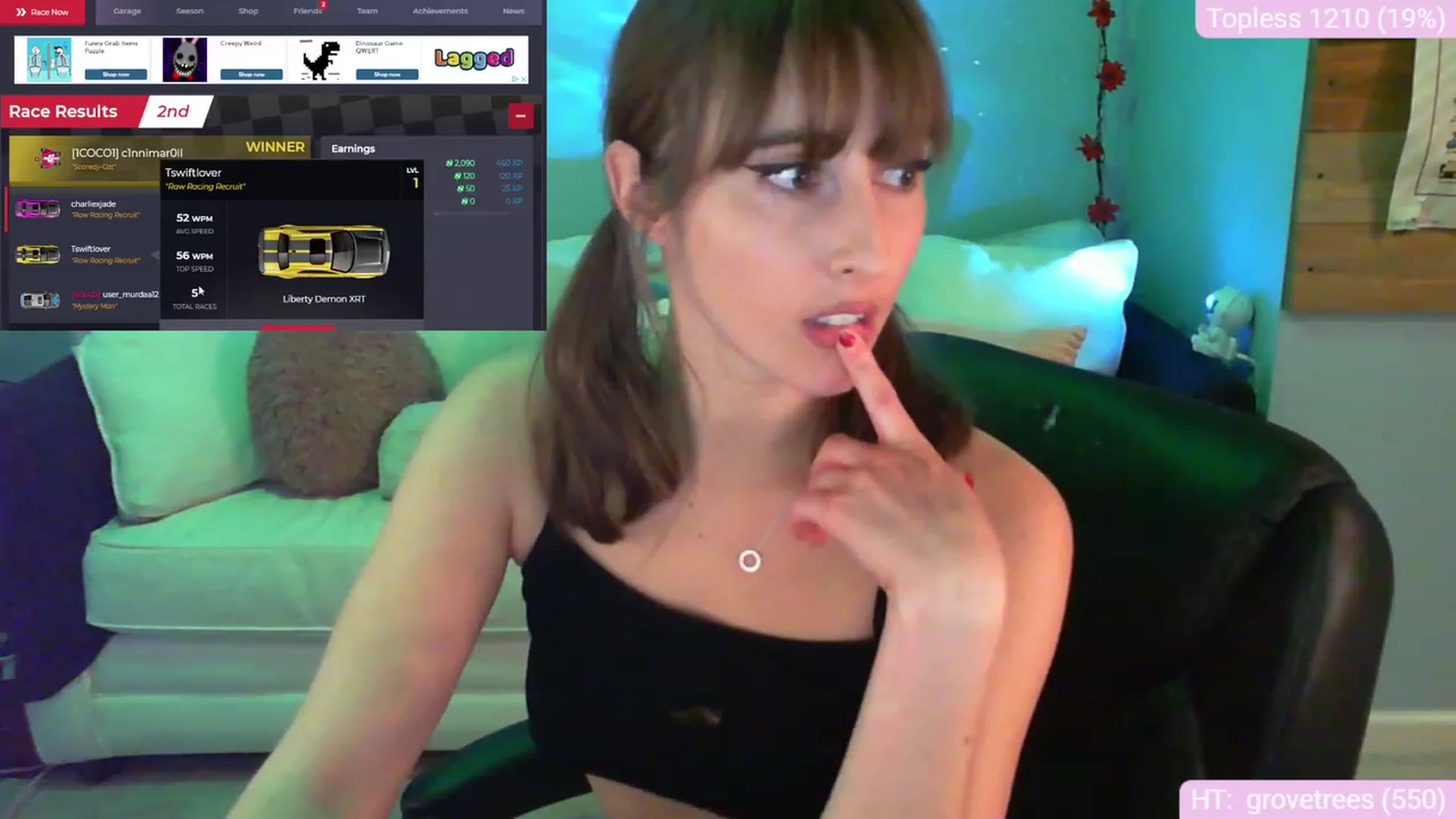 Gallery image thumbnail from Charliexjade's myfreecams stream on, 03/01/2024, 21:22 image 17 of 20