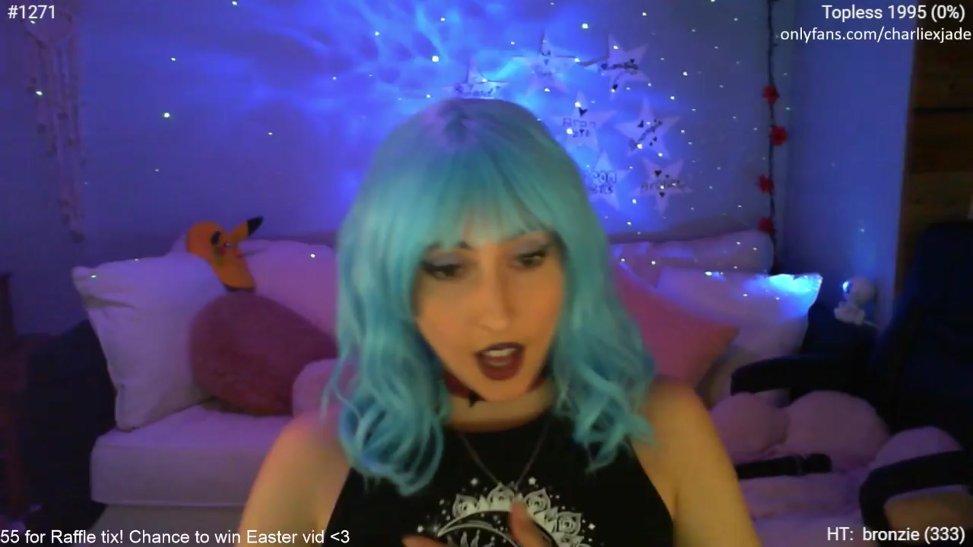 Gallery image thumbnail from Charliexjade's myfreecams stream on, 04/06/2024, 03:01 image 7 of 20