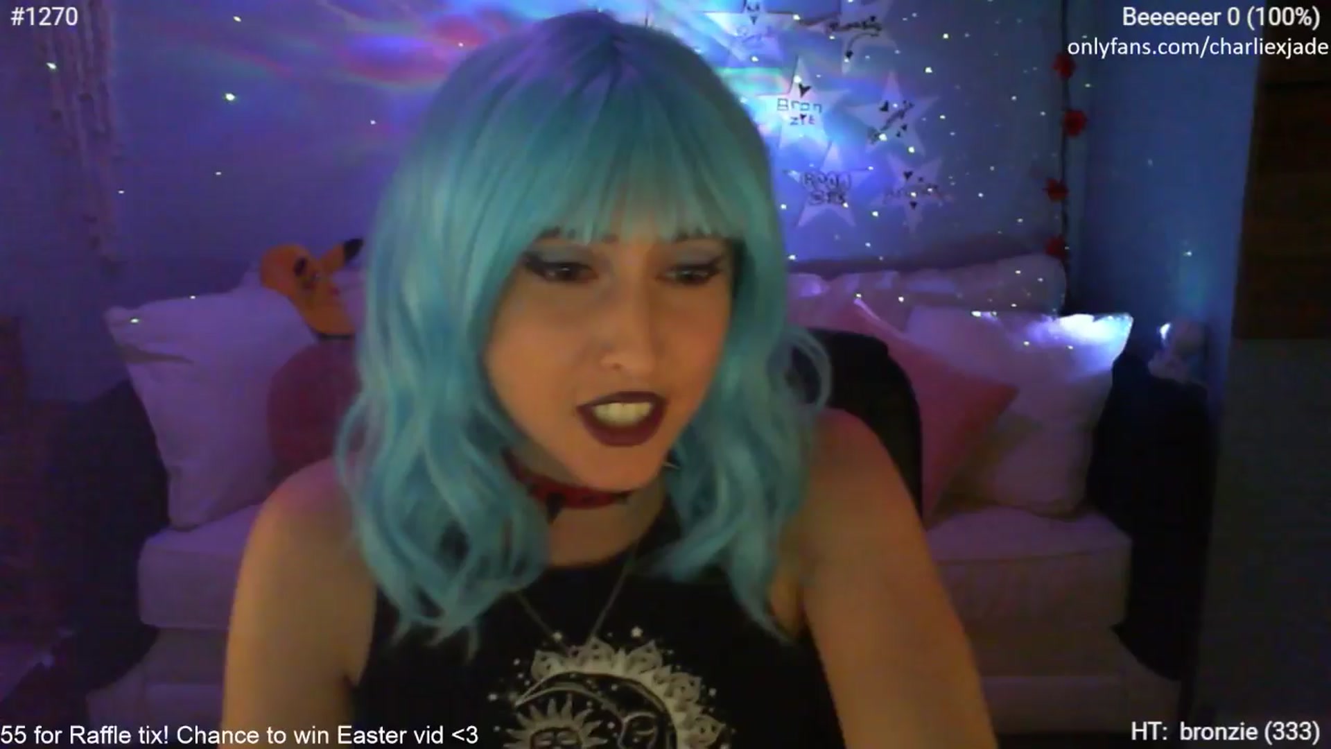 Gallery image thumbnail from Charliexjade's myfreecams stream on, 04/06/2024, 03:01 image 1 of 20