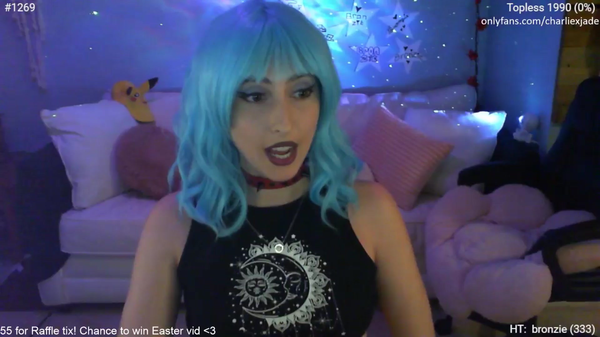 Gallery image thumbnail from Charliexjade's myfreecams stream on, 04/06/2024, 03:01 image 10 of 20