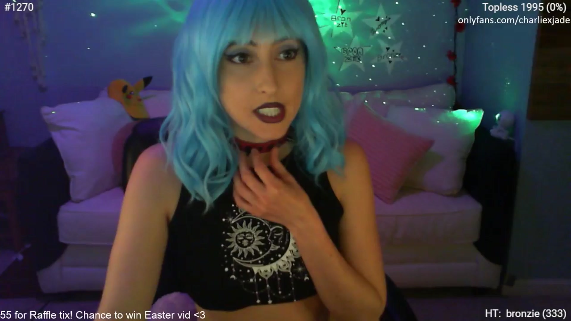 Gallery image thumbnail from Charliexjade's myfreecams stream on, 04/06/2024, 03:01 image 4 of 20