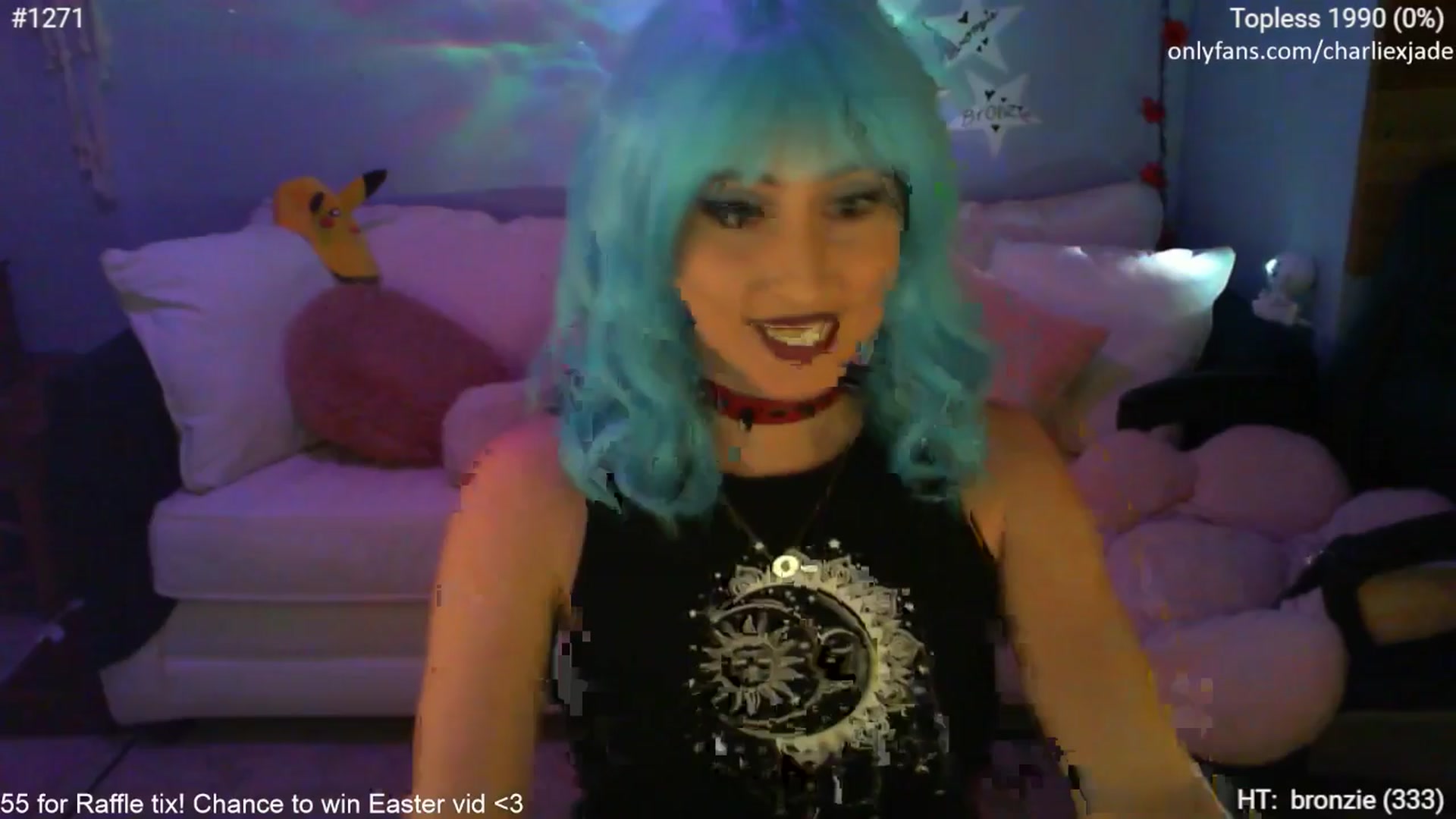 Gallery image thumbnail from Charliexjade's myfreecams stream on, 04/06/2024, 03:01 image 8 of 20