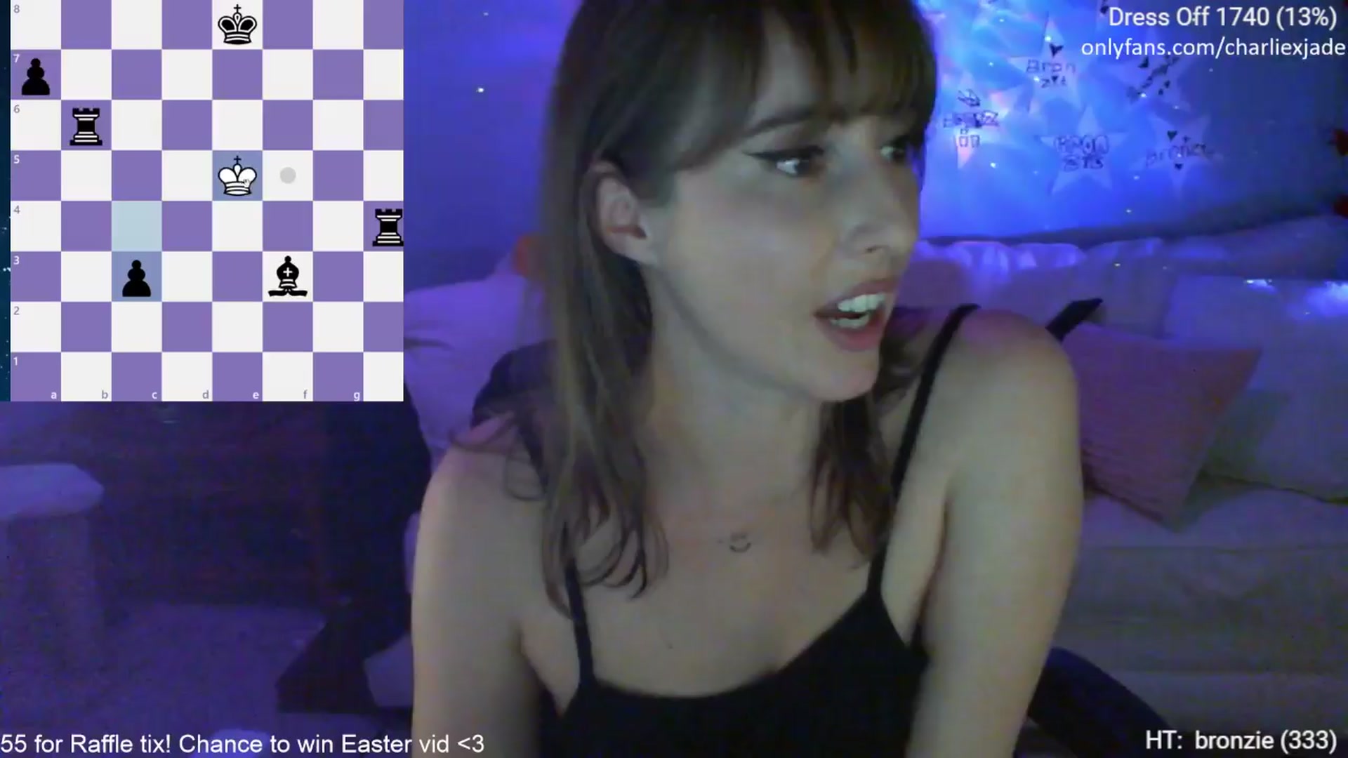 Gallery image thumbnail from Charliexjade's myfreecams stream on, 04/07/2024, 01:23 image 9 of 20