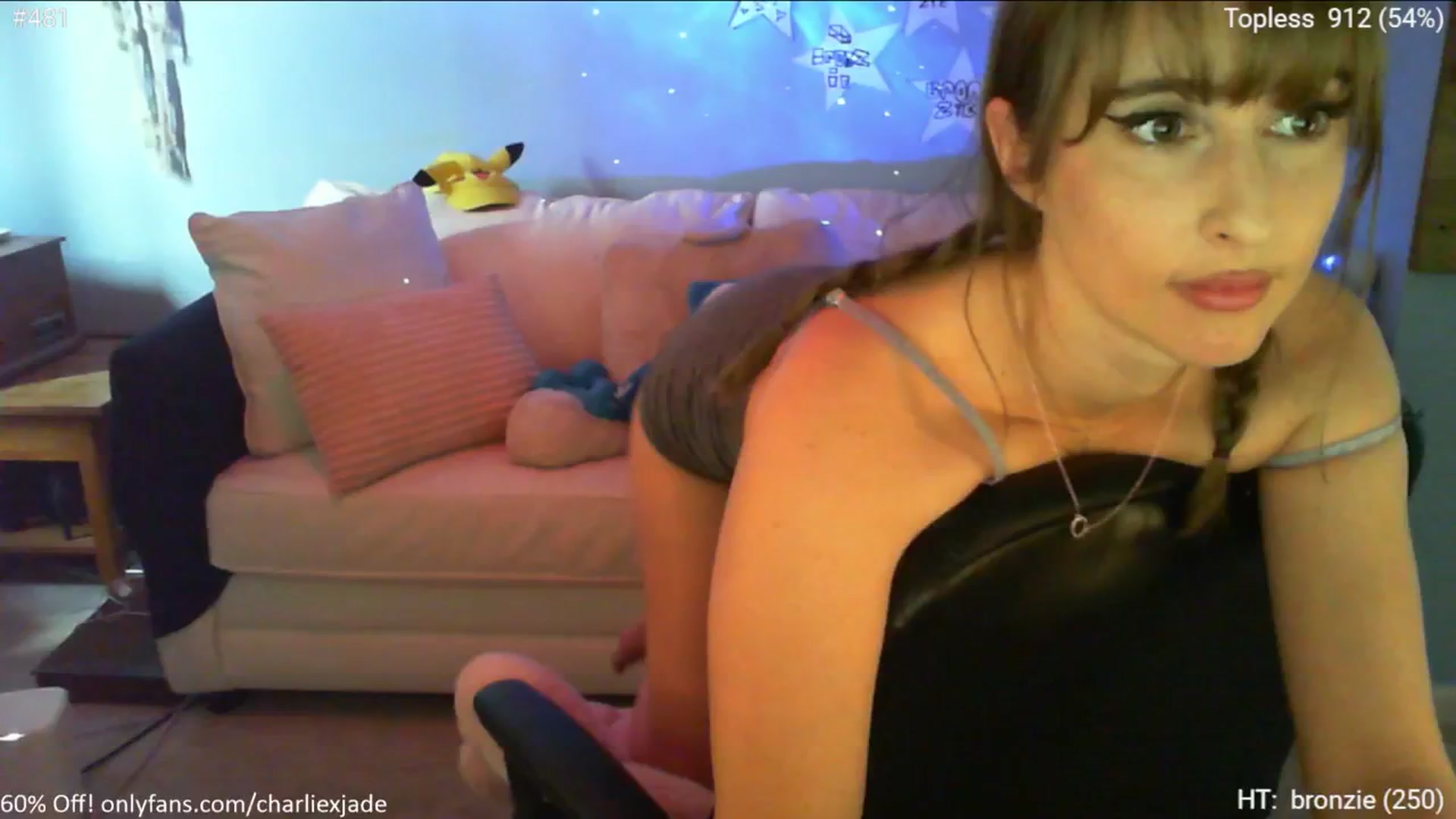 Gallery image thumbnail from Charliexjade's myfreecams stream on, 05/02/2024, 19:39 image 20 of 20