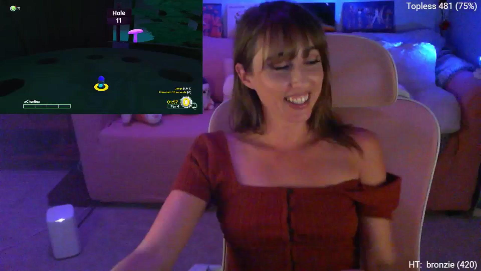Gallery image thumbnail from Charliexjade's myfreecams stream on, 09/05/2024, 06:08 image 15 of 20