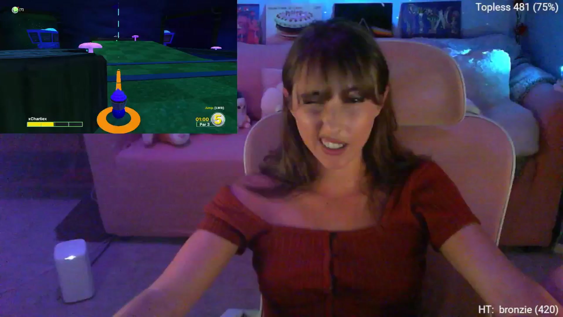 Gallery image thumbnail from Charliexjade's myfreecams stream on, 09/05/2024, 06:08 image 18 of 20