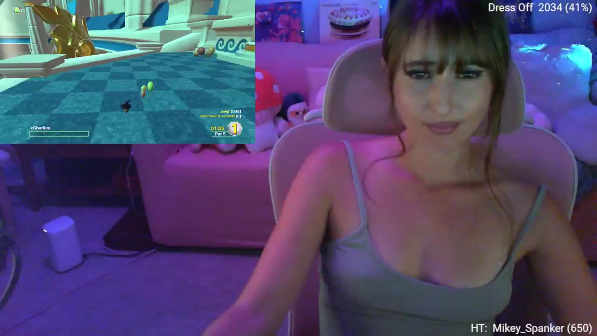 Gallery image thumbnail from Charliexjade's myfreecams stream on, 09/12/2024, 04:53 image 16 of 20