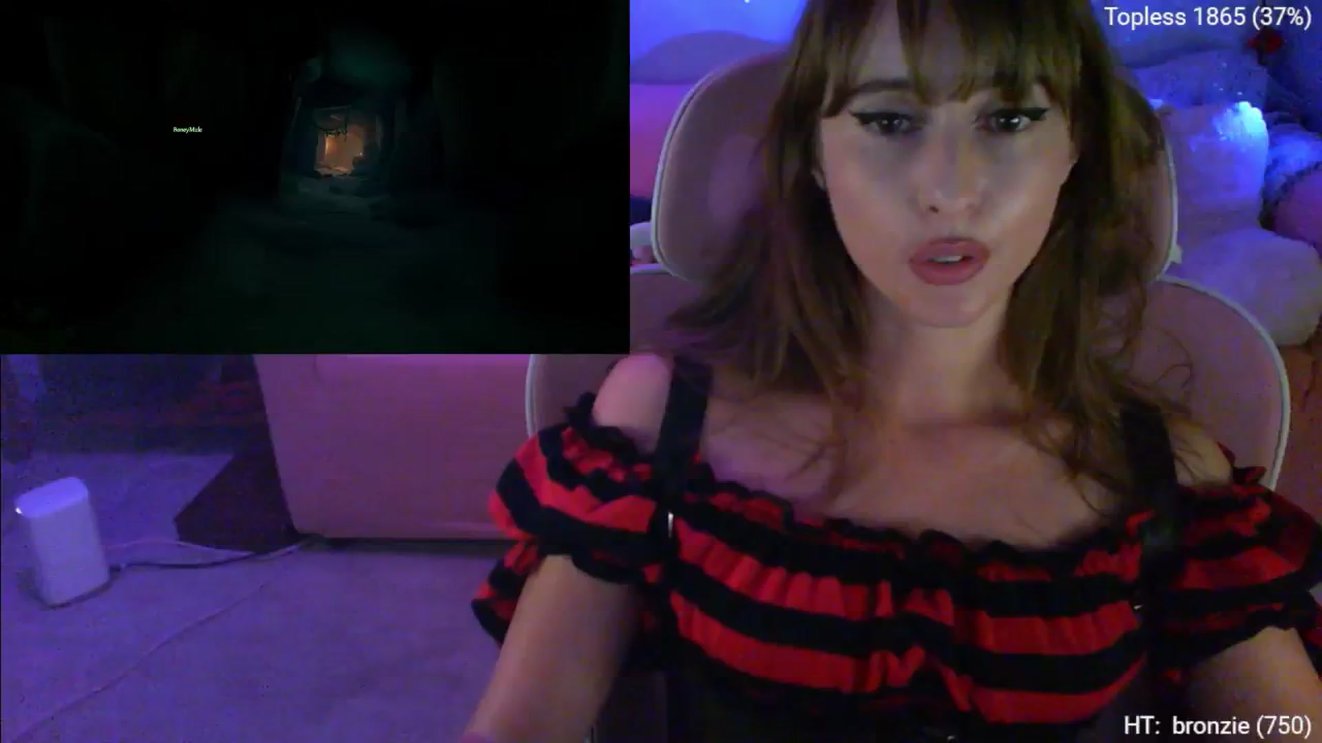 Gallery image thumbnail from Charliexjade's myfreecams stream on, 10/01/2024, 07:21 image 13 of 20