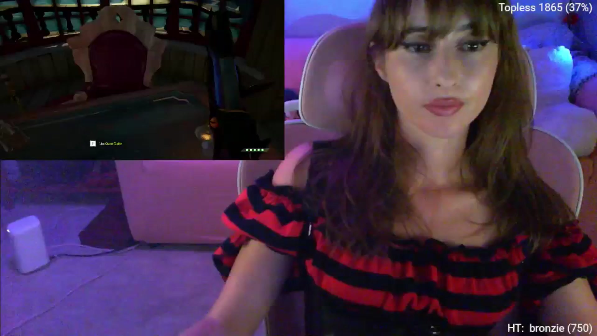 Gallery image thumbnail from Charliexjade's myfreecams stream on, 10/01/2024, 07:21 image 12 of 20