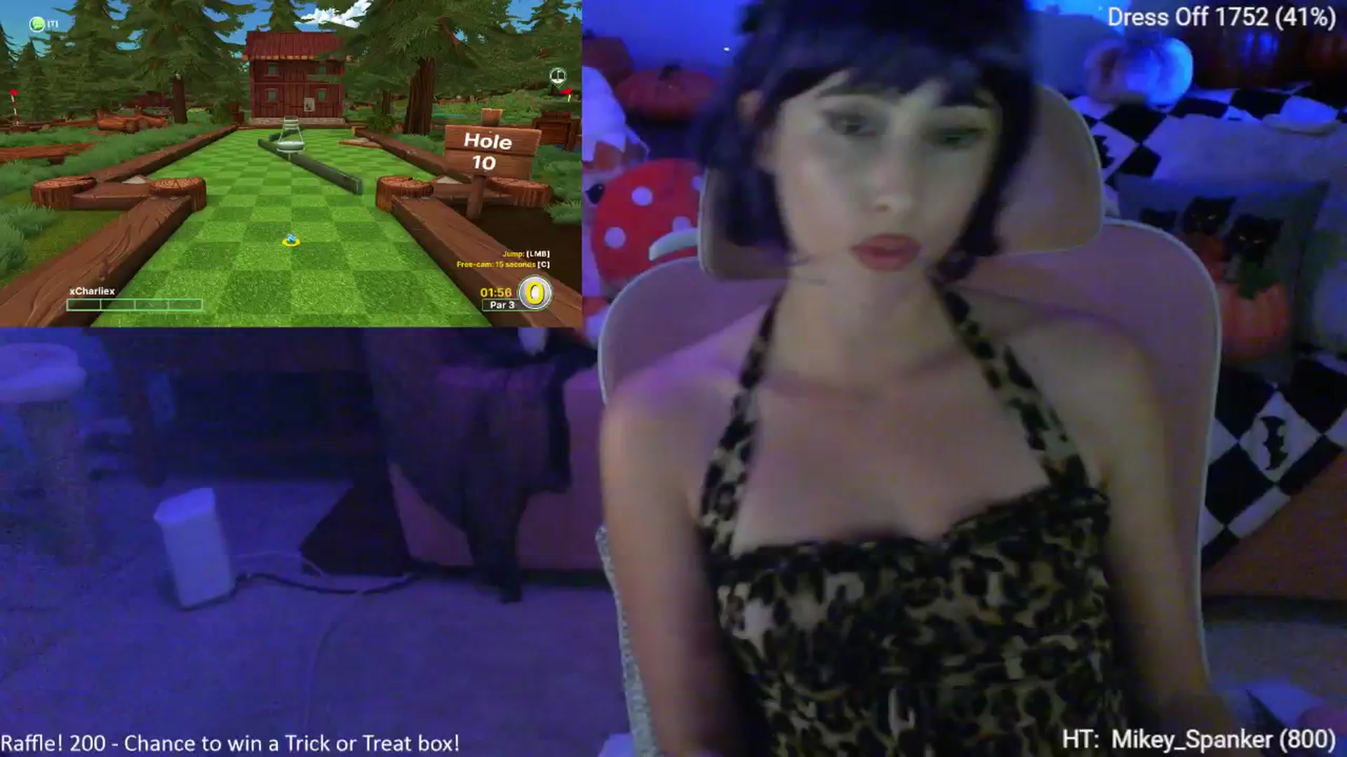 Gallery image thumbnail from Charliexjade's myfreecams stream on, 10/07/2024, 03:58 image 17 of 20