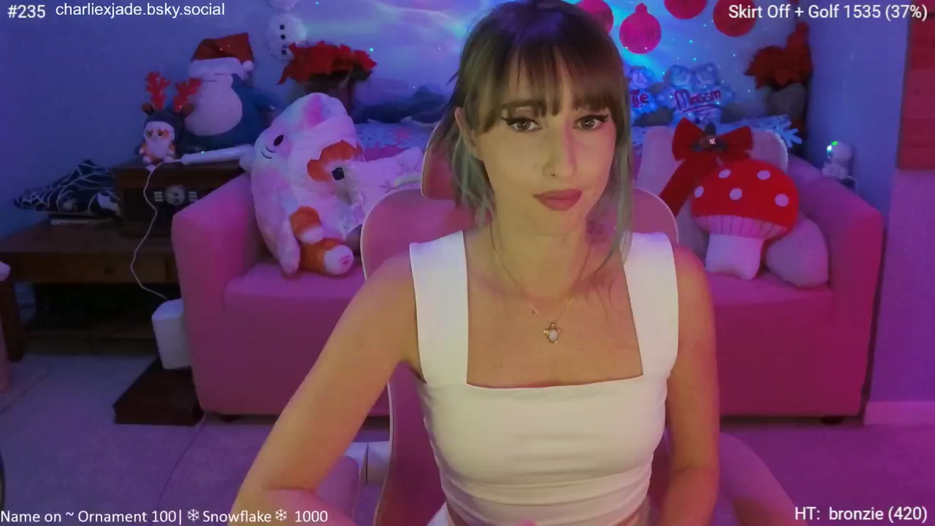 Gallery image thumbnail from Charliexjade's myfreecams stream on, 12/01/2024, 05:59 image 9 of 20