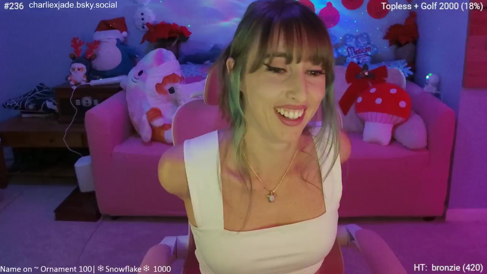 Gallery image thumbnail from Charliexjade's myfreecams stream on, 12/01/2024, 05:59 image 7 of 20