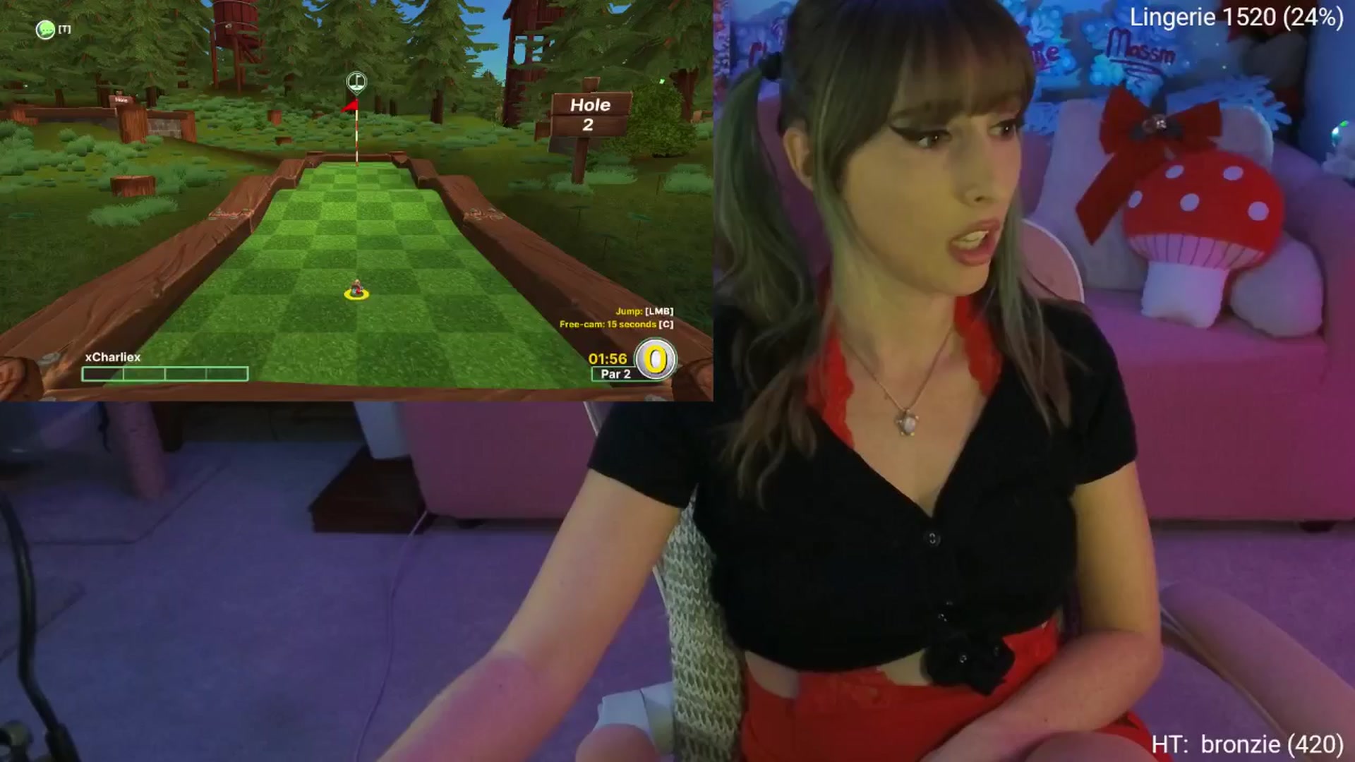 Gallery image thumbnail from Charliexjade's myfreecams stream on, 12/08/2024, 04:50 image 5 of 20