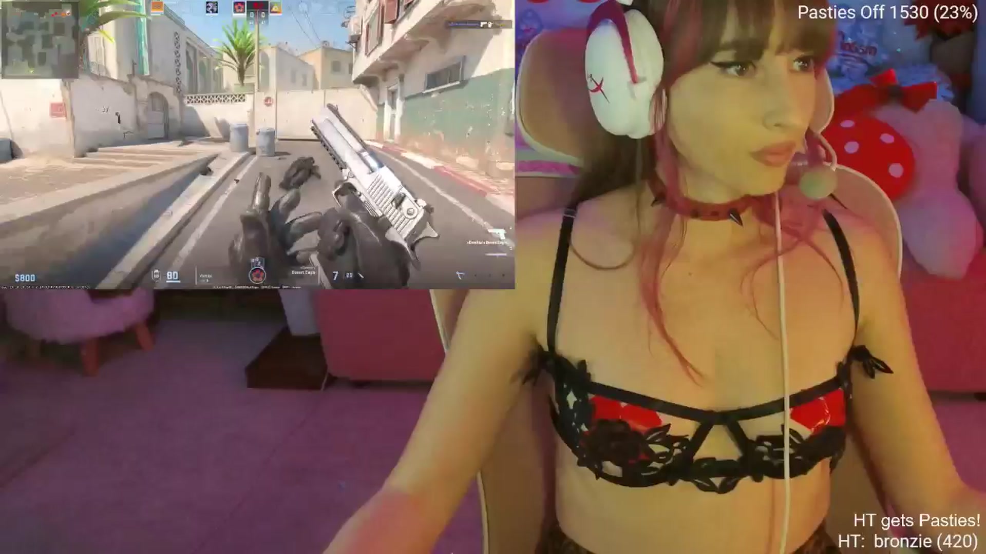 Gallery image thumbnail from Charliexjade's myfreecams stream on, 12/31/2024, 05:44 image 9 of 20