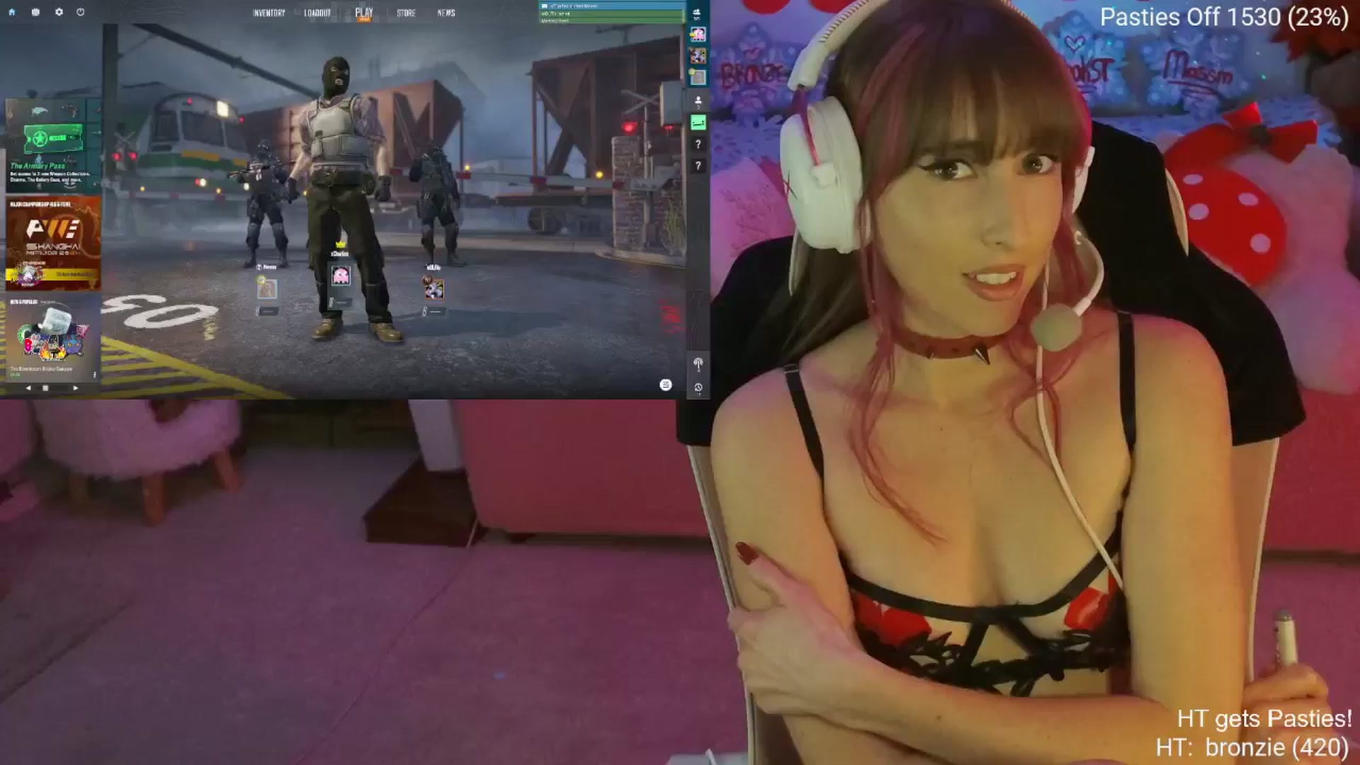 Gallery image thumbnail from Charliexjade's myfreecams stream on, 12/31/2024, 05:44 image 7 of 20