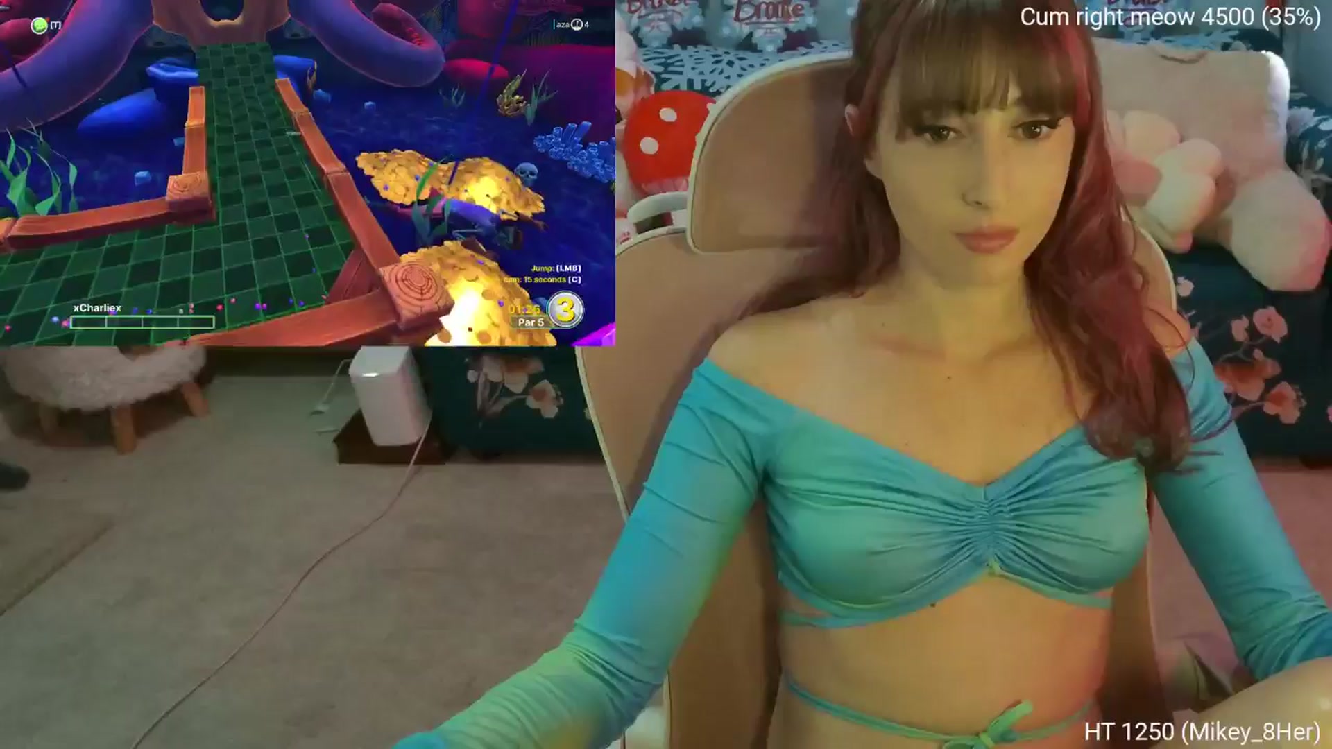 Gallery image thumbnail from Charliexjade's myfreecams stream on, 01/06/2025, 07:04 image 17 of 20