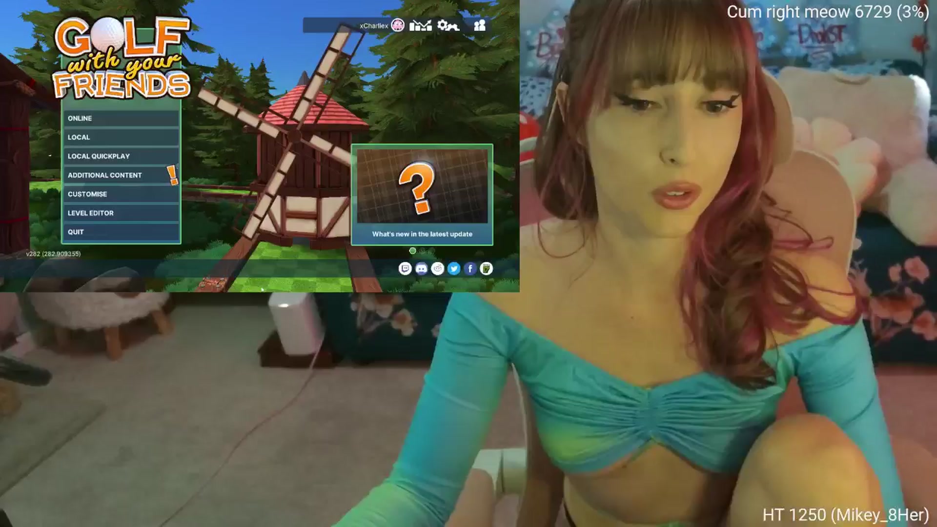 Gallery image thumbnail from Charliexjade's myfreecams stream on, 01/06/2025, 07:04 image 8 of 20