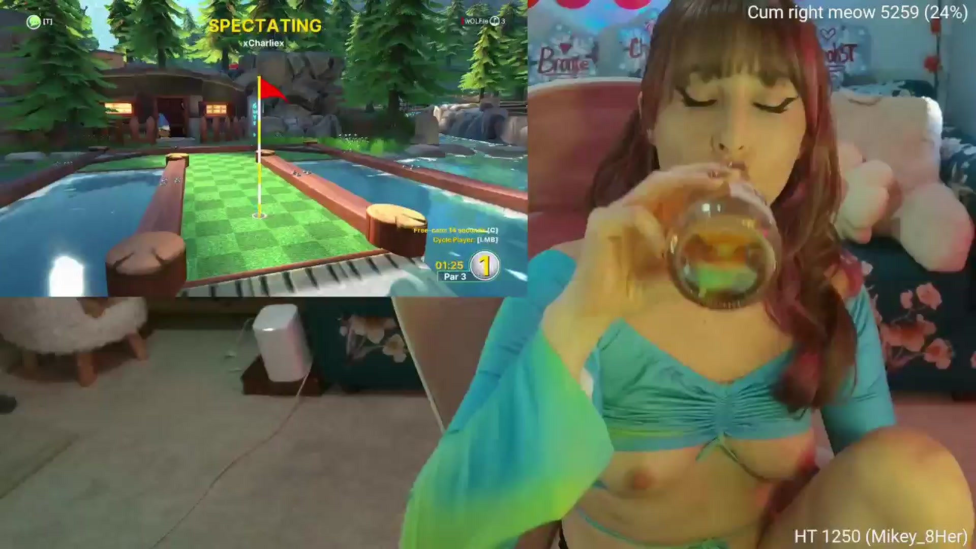 Gallery image thumbnail from Charliexjade's myfreecams stream on, 01/06/2025, 07:04 image 11 of 20