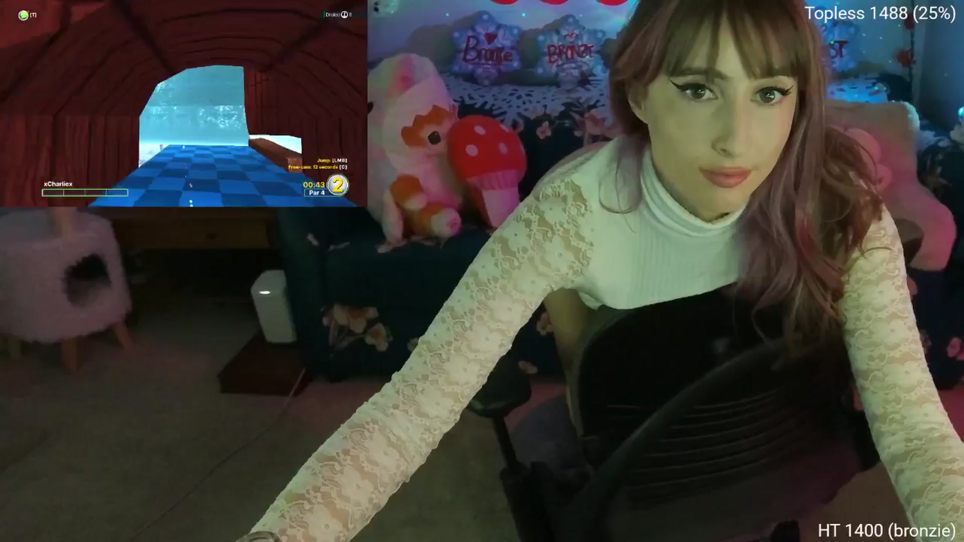 Gallery image thumbnail from Charliexjade's myfreecams stream on, 01/19/2025, 06:56 image 6 of 20