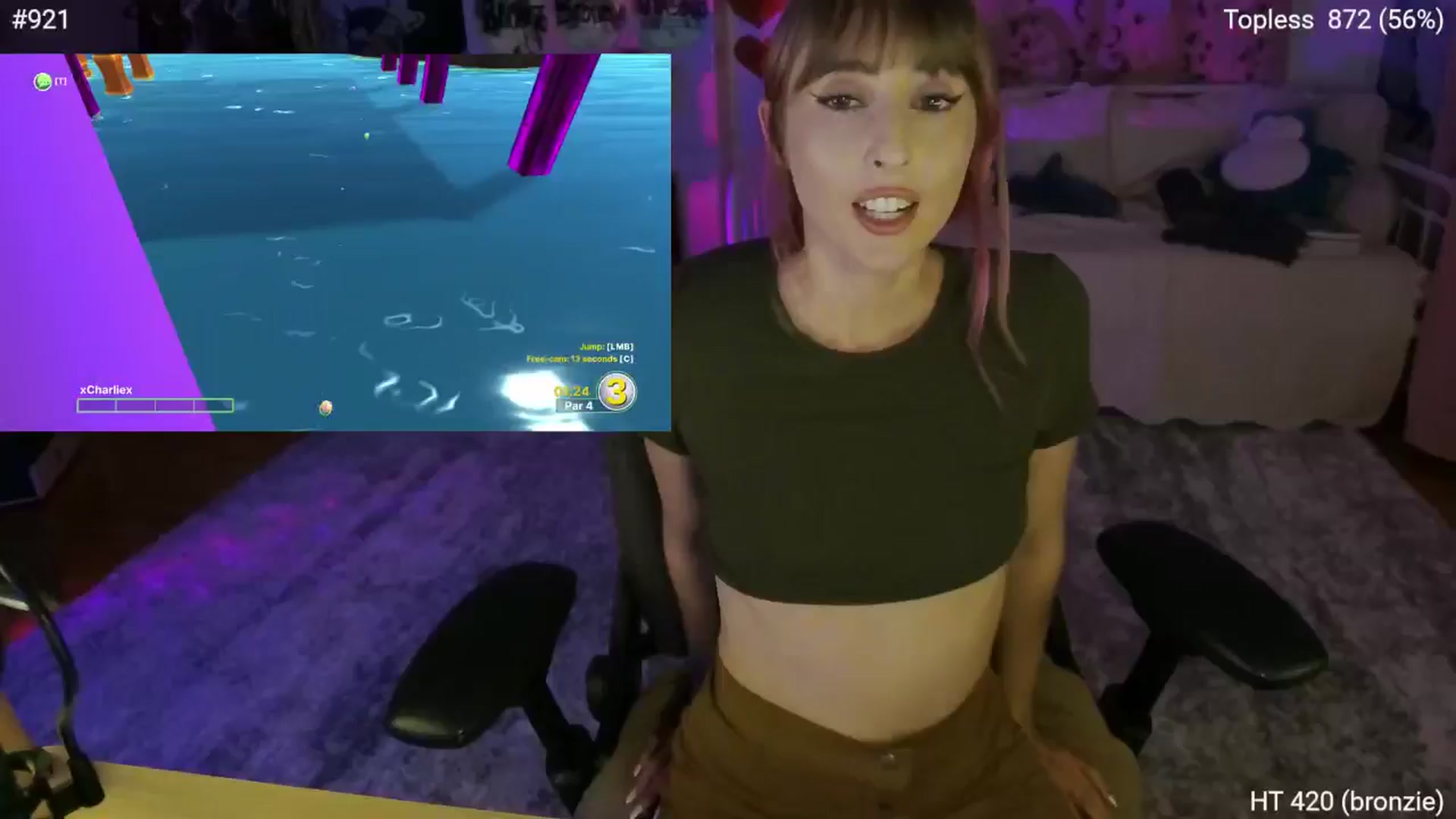 Gallery image thumbnail from Charliexjade's myfreecams stream on, 05/05/2025, 05:30 image 16 of 20