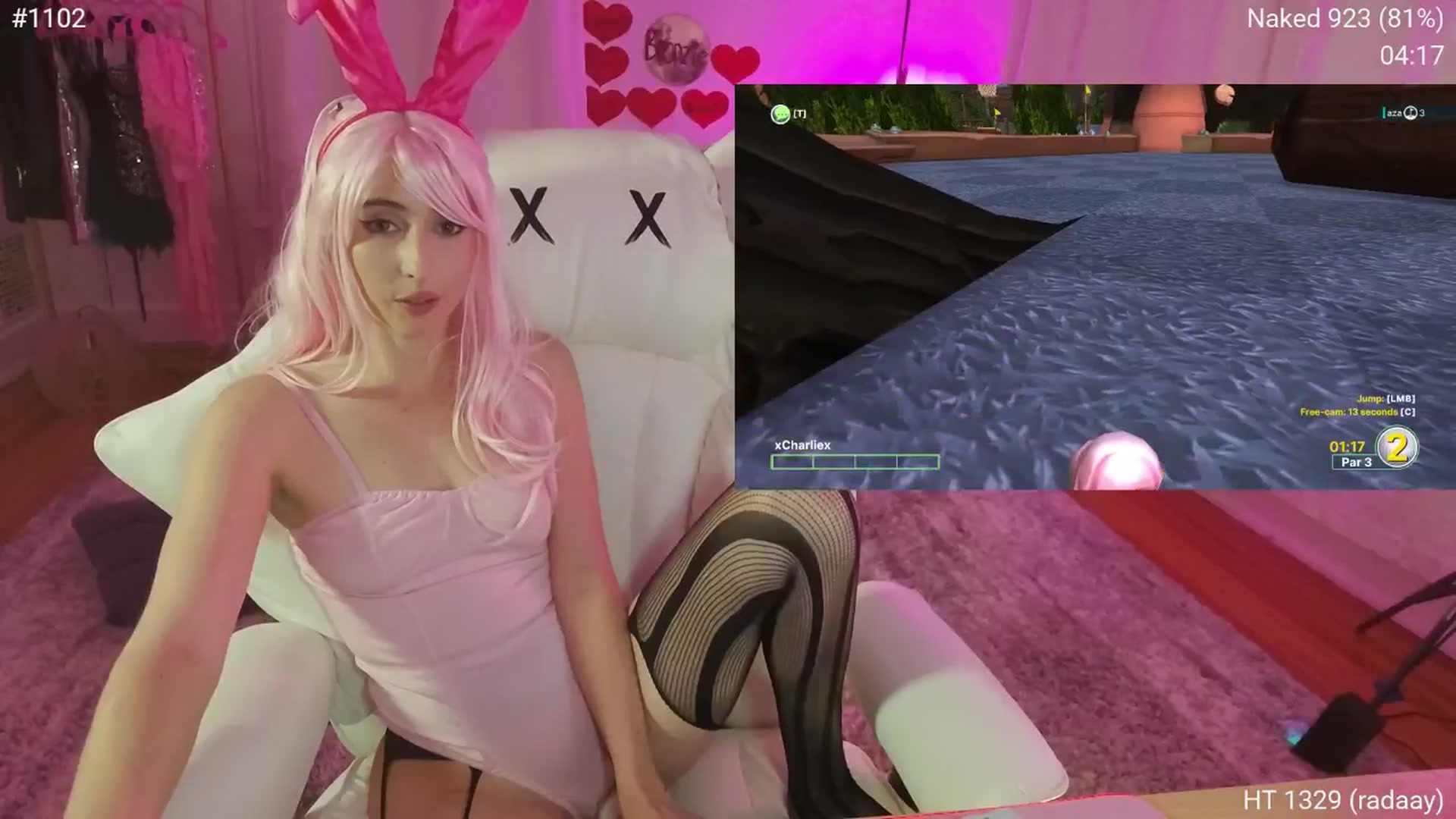 Gallery image thumbnail from Charliexjade's myfreecams stream on, 04/06/2026, 06:05 image 17 of 20