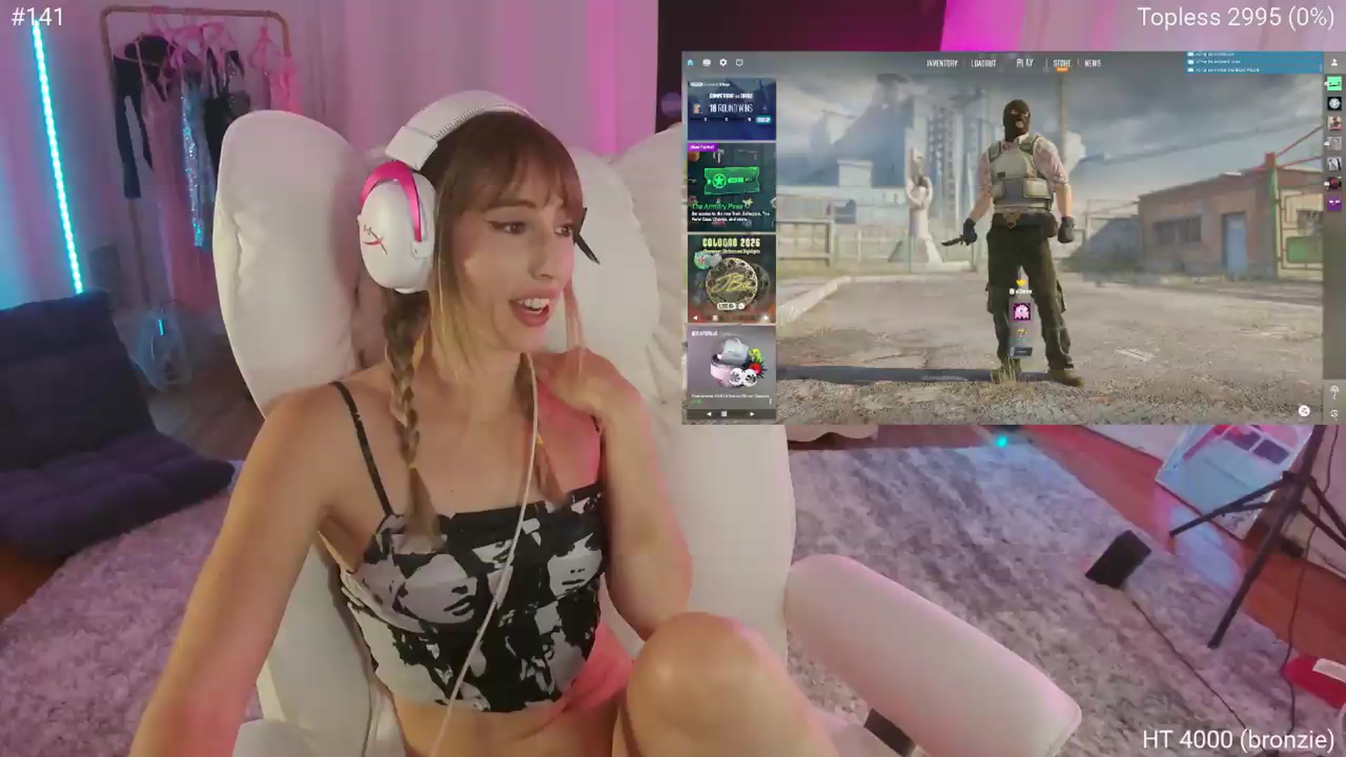 Gallery image thumbnail from Charliexjade's myfreecams stream on, 07/09/2026, 05:47 image 10 of 20