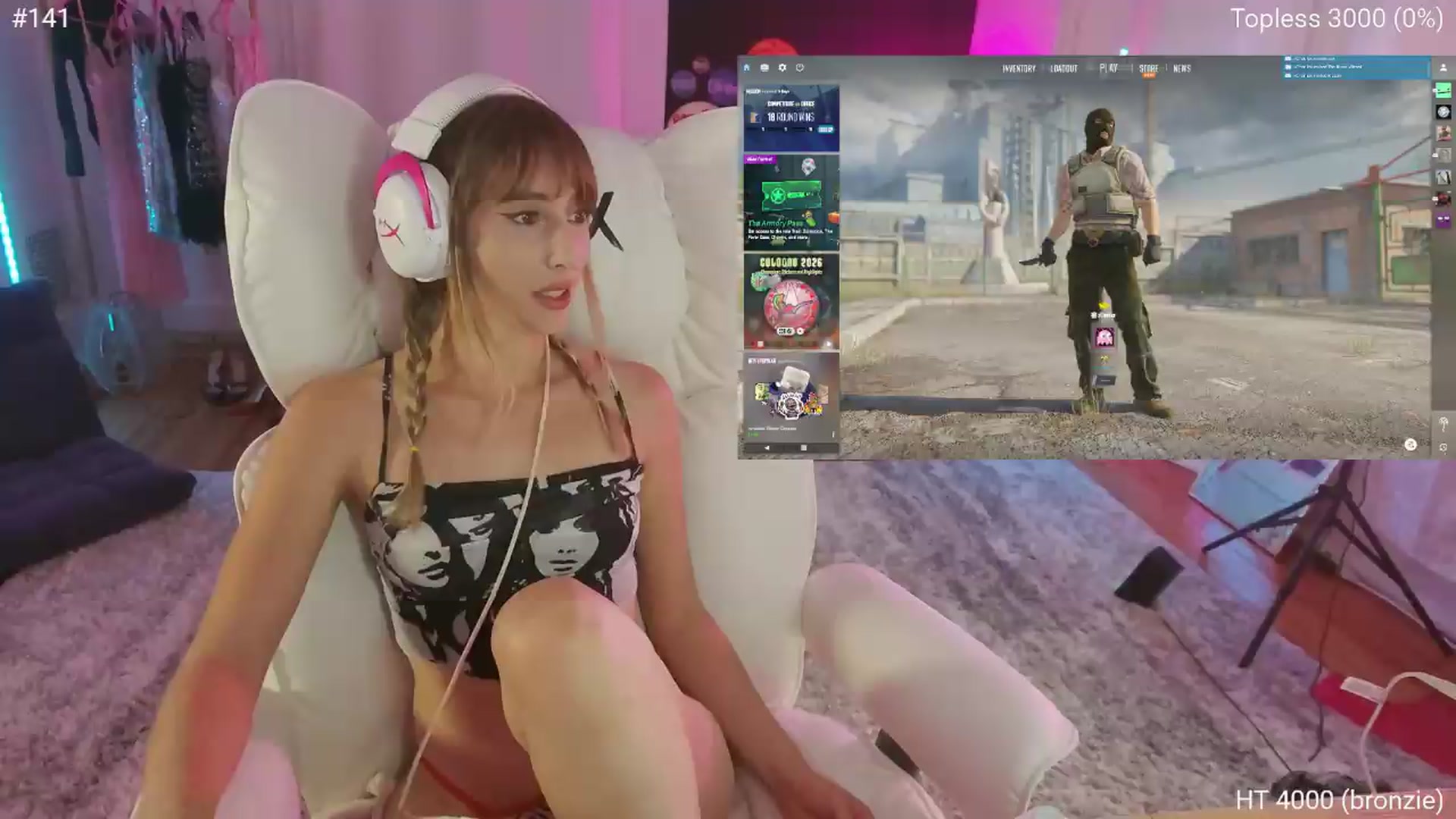 Gallery image thumbnail from Charliexjade's myfreecams stream on, 07/09/2026, 05:47 image 9 of 20