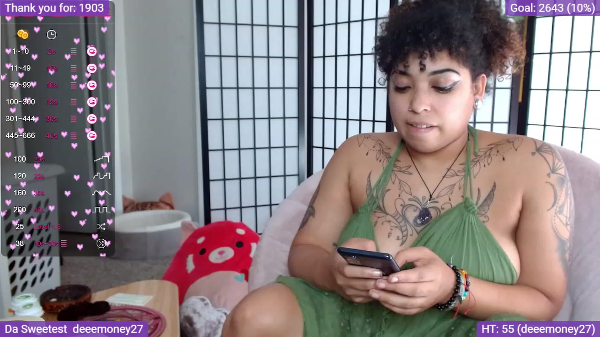 Gallery image thumbnail from CherriBombzz's myfreecams stream on, 02/25/2023, 19:46 image 1 of 20