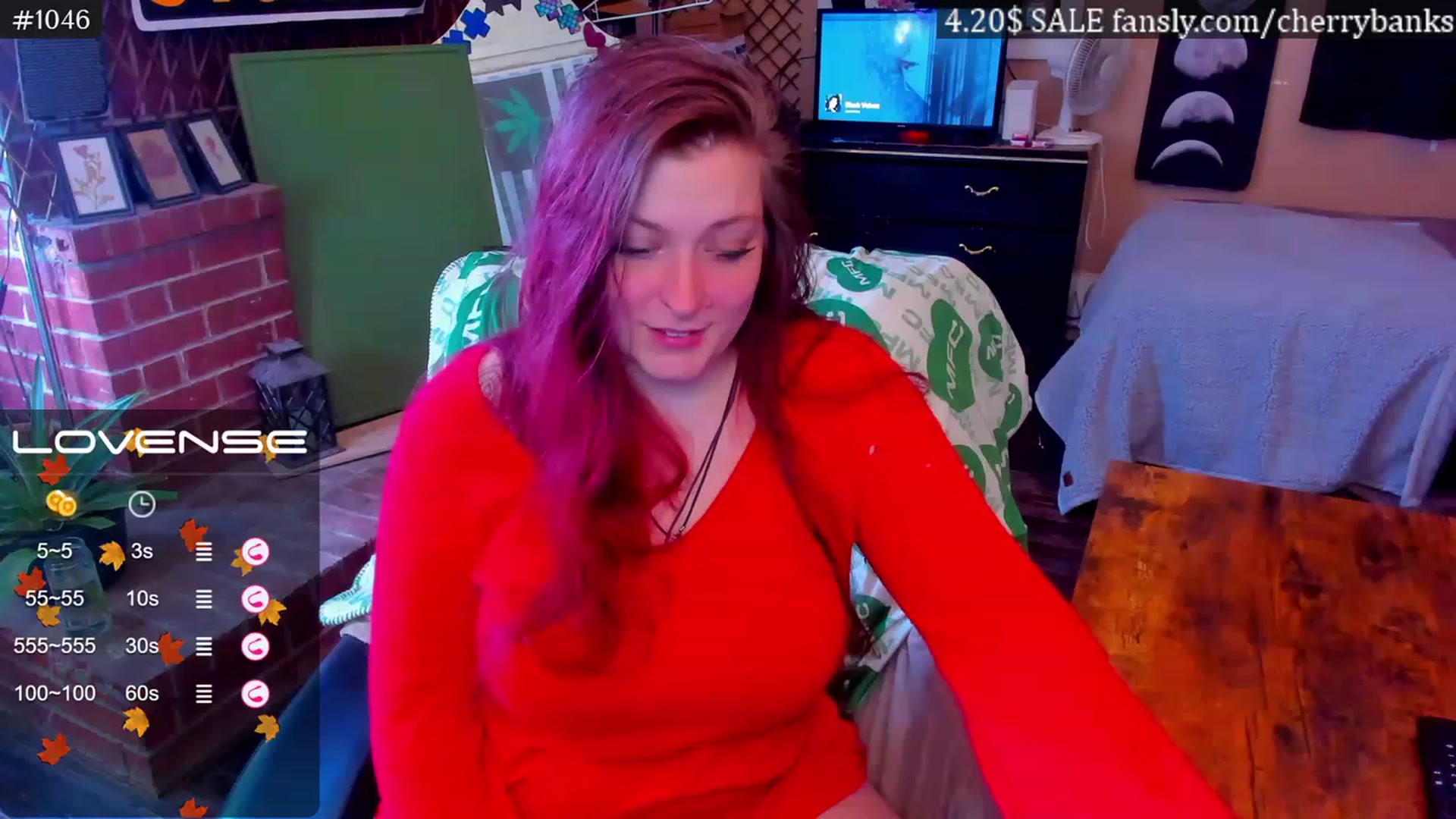 Gallery image thumbnail from CherryBanks's myfreecams stream on, 11/16/2022, 18:02 image 5 of 20
