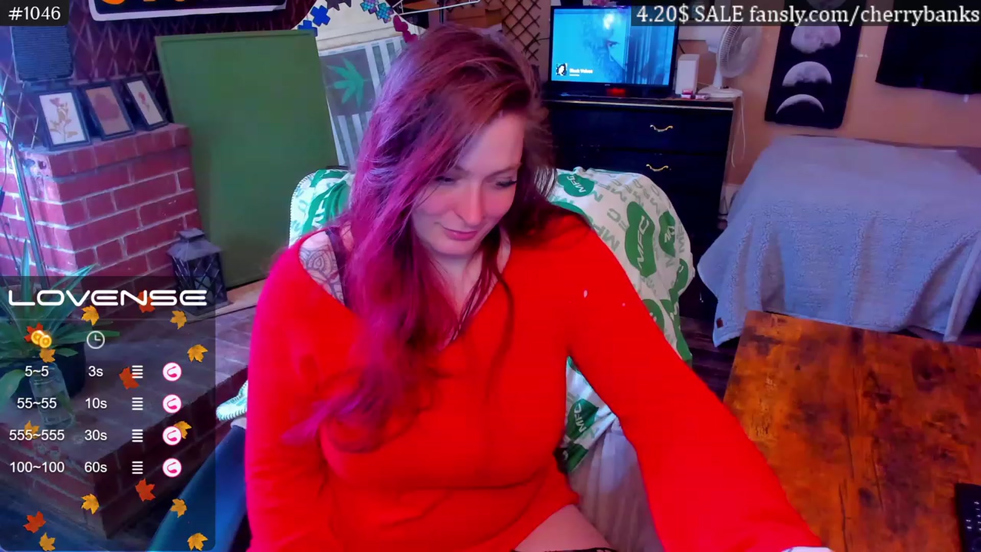 Gallery image thumbnail from CherryBanks's myfreecams stream on, 11/16/2022, 18:02 image 4 of 20