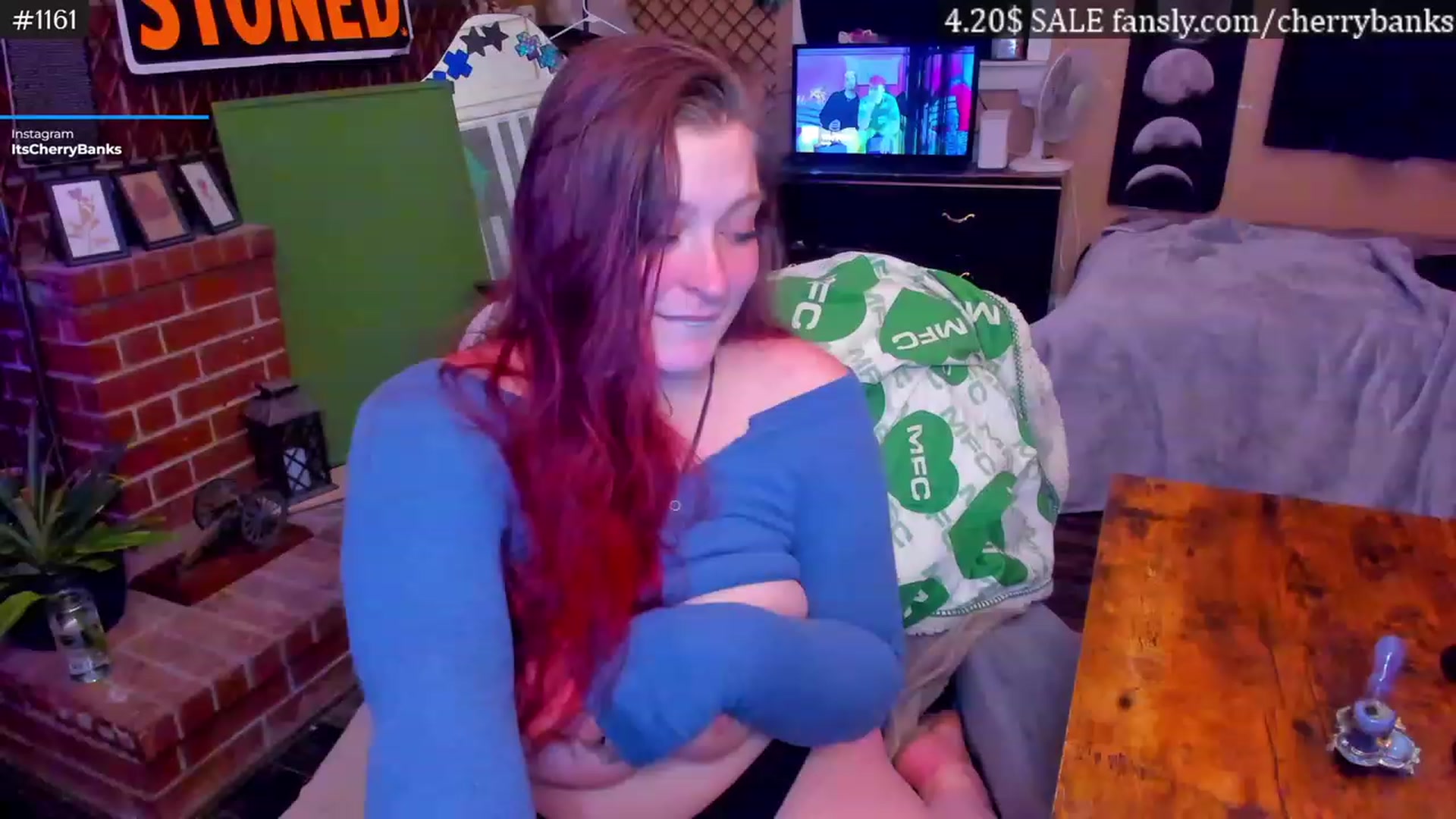Gallery image thumbnail from CherryBanks's myfreecams stream on, 11/21/2022, 04:35 image 1 of 20