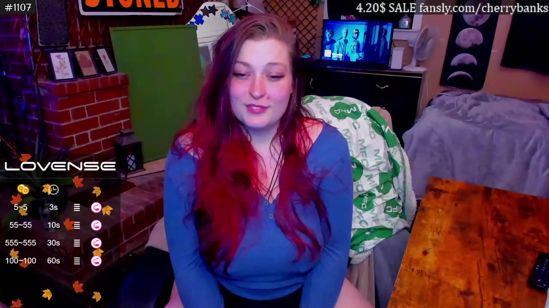 Gallery image thumbnail from CherryBanks's myfreecams stream on, 11/21/2022, 04:35 image 9 of 20