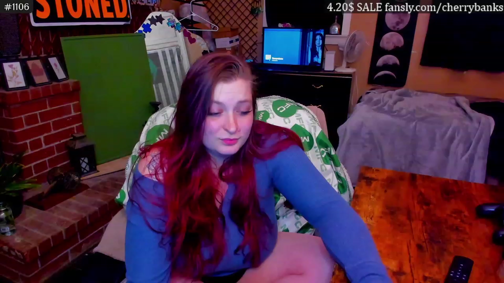 Gallery image thumbnail from CherryBanks's myfreecams stream on, 11/21/2022, 04:35 image 19 of 20