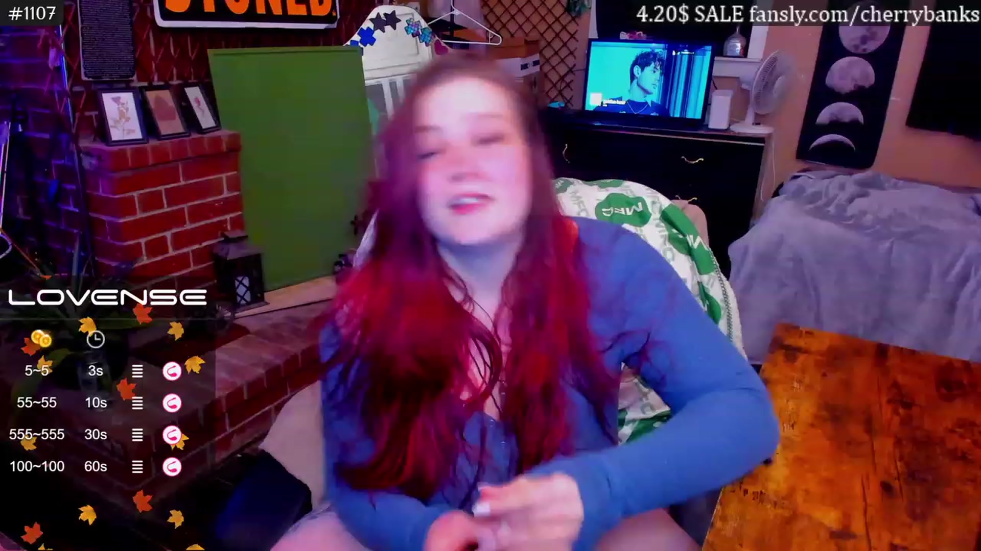 Gallery image thumbnail from CherryBanks's myfreecams stream on, 11/21/2022, 04:35 image 10 of 20