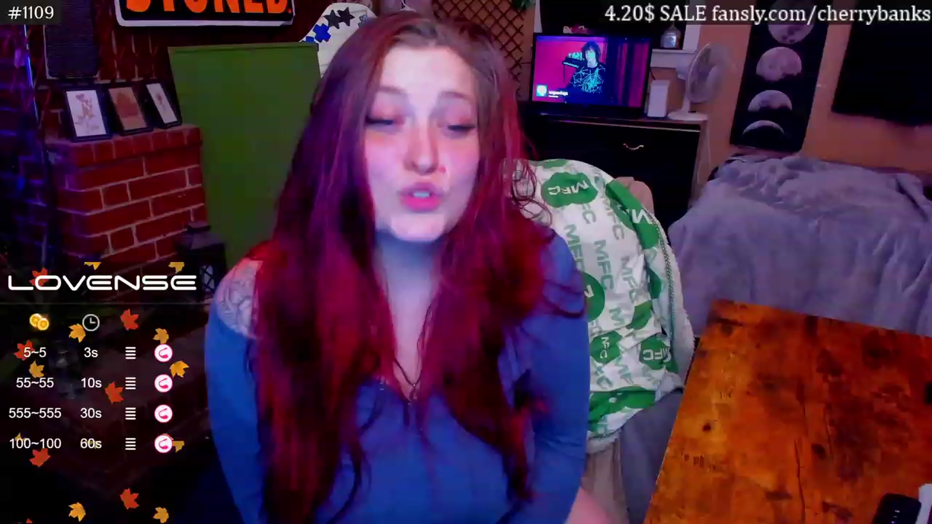 Gallery image thumbnail from CherryBanks's myfreecams stream on, 11/21/2022, 04:35 image 8 of 20