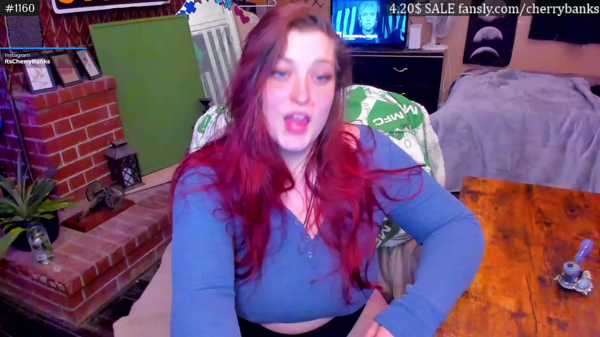 Gallery image thumbnail from CherryBanks's myfreecams stream on, 11/21/2022, 04:35 image 3 of 20